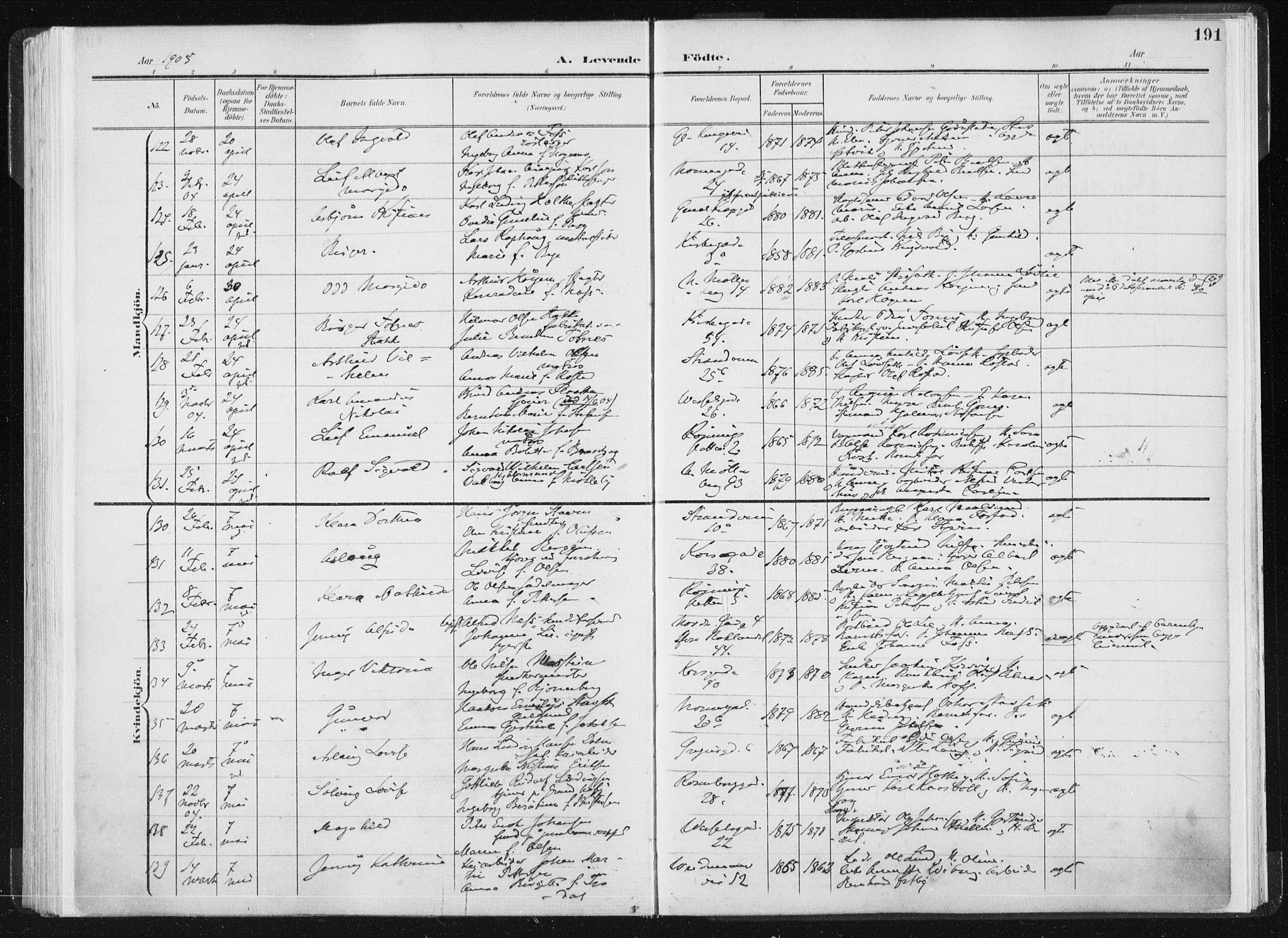 Ministerialprotokoller, klokkerbøker og fødselsregistre - Sør-Trøndelag, AV/SAT-A-1456/604/L0199: Ministerialbok nr. 604A20I, 1901-1906, s. 191