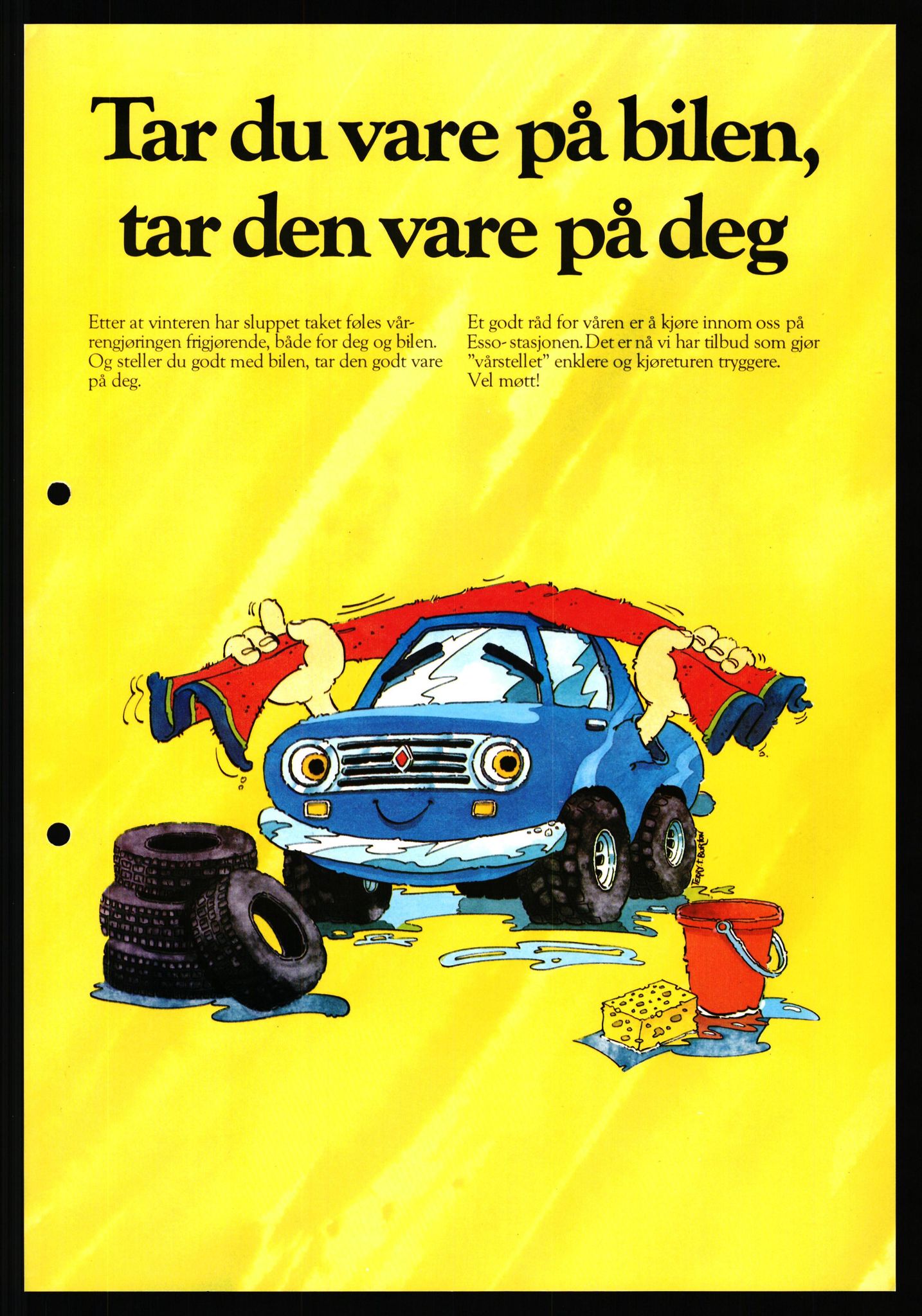 Pa 0982 - Esso Norge A/S, AV/SAST-A-100448/X/Xd/L0002: Esso Extra Nytt. Ukenytt, 1981-1986