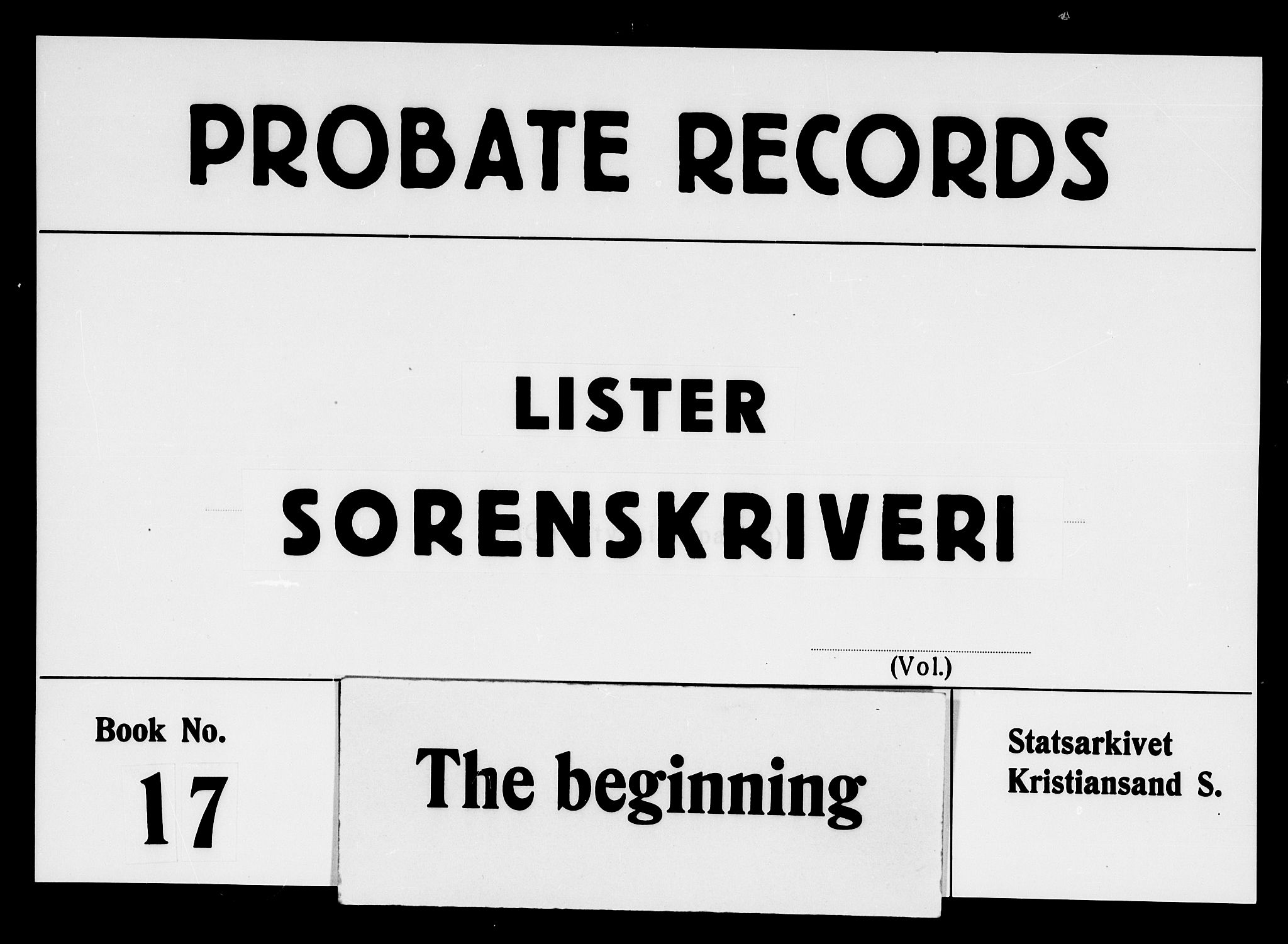 Lister sorenskriveri, AV/SAK-1221-0003/H/Hc/L0017: Skifteprotokoll nr 17 med register, 1719-1720