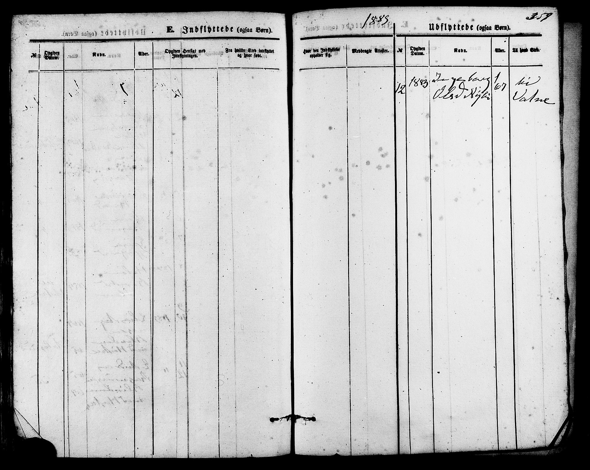 Ministerialprotokoller, klokkerbøker og fødselsregistre - Møre og Romsdal, AV/SAT-A-1454/536/L0500: Ministerialbok nr. 536A09, 1876-1889, s. 359