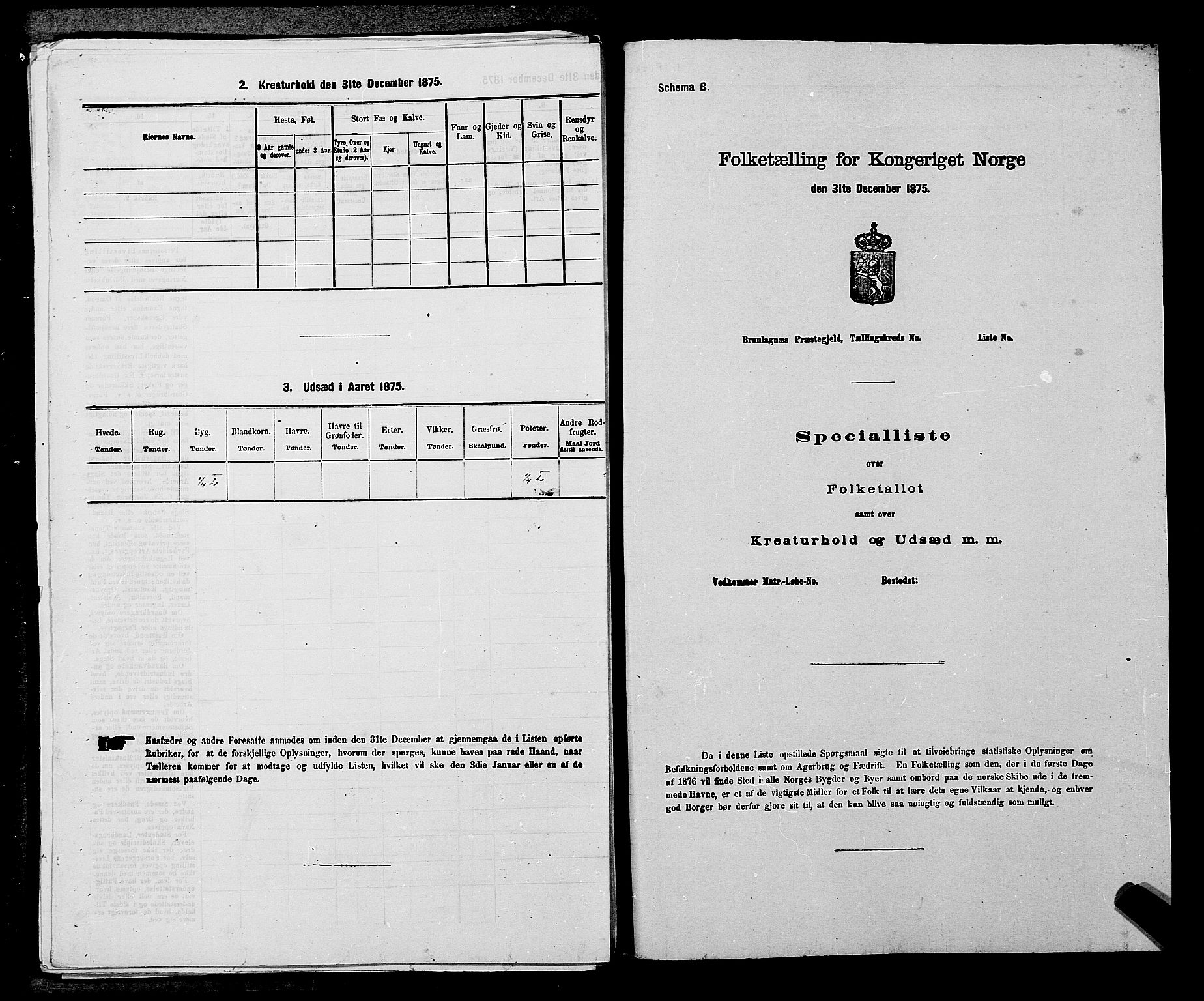 SAKO, Folketelling 1875 for 0826P Tinn prestegjeld, 1875, s. 745