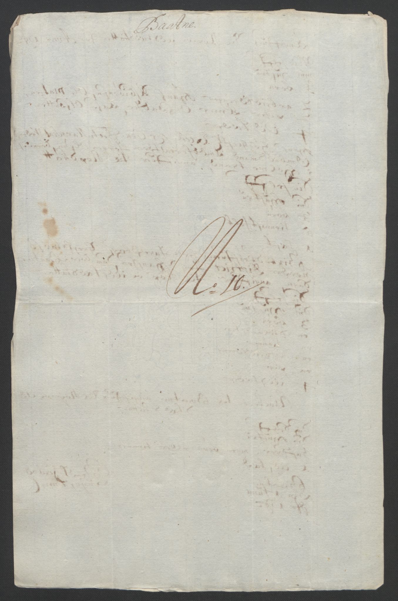 Rentekammeret inntil 1814, Reviderte regnskaper, Fogderegnskap, RA/EA-4092/R32/L1865: Fogderegnskap Jarlsberg grevskap, 1692, s. 291