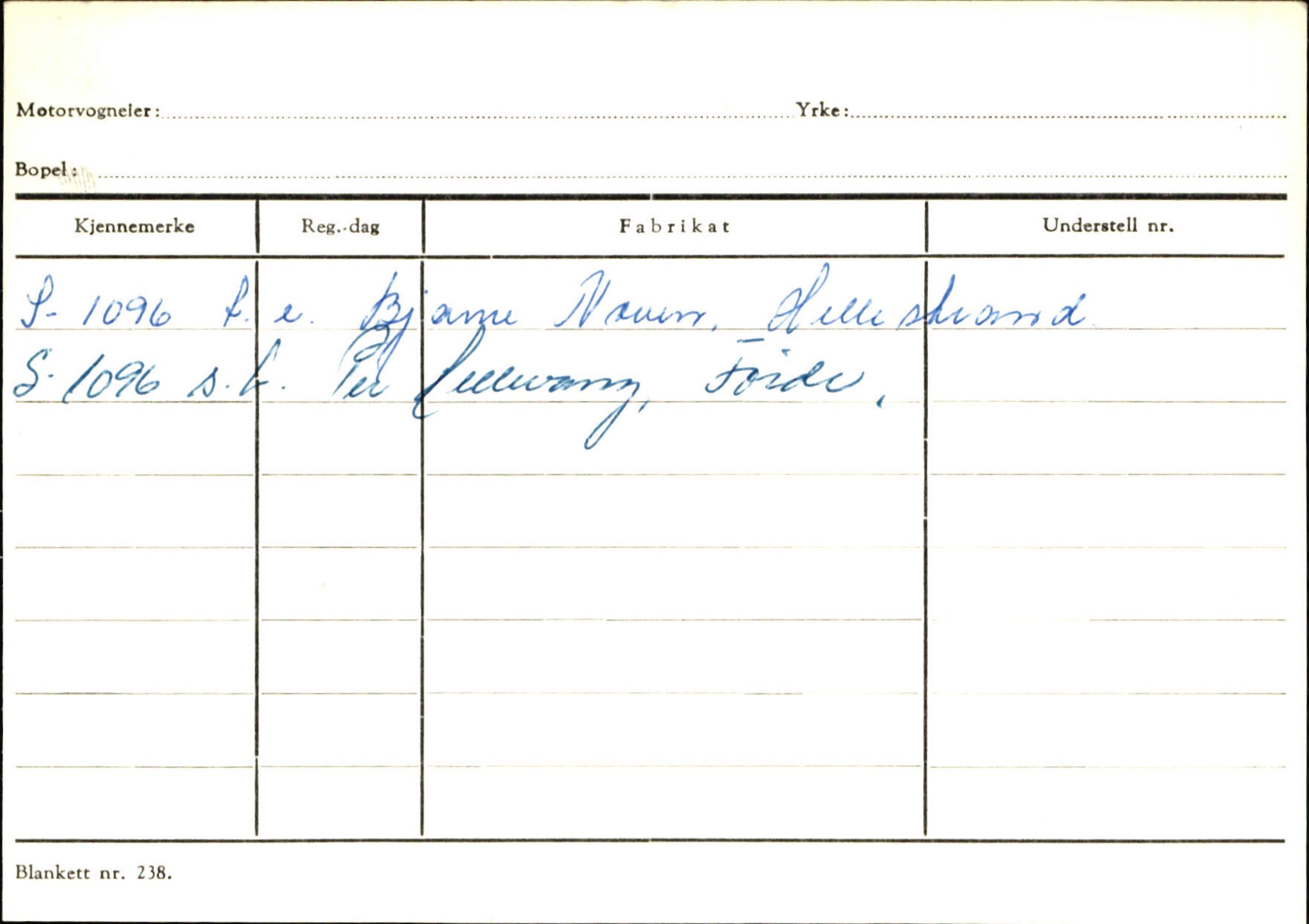 Statens vegvesen, Sogn og Fjordane vegkontor, AV/SAB-A-5301/4/F/L0125: Eigarregister Sogndal V-Å. Aurland A-Å. Fjaler A-N, 1945-1975, s. 1568