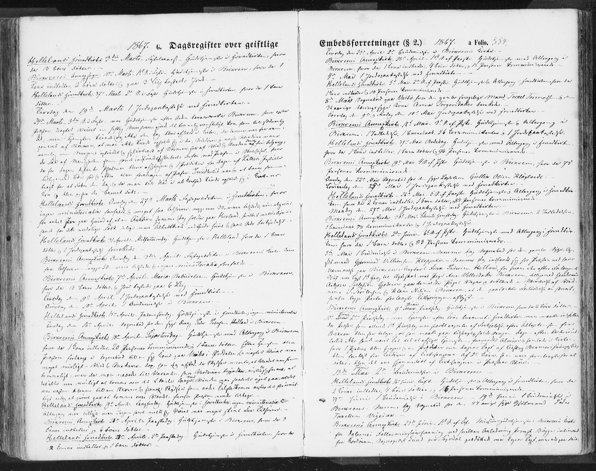 Helleland sokneprestkontor, AV/SAST-A-101810: Ministerialbok nr. A 7.2, 1863-1886, s. 554