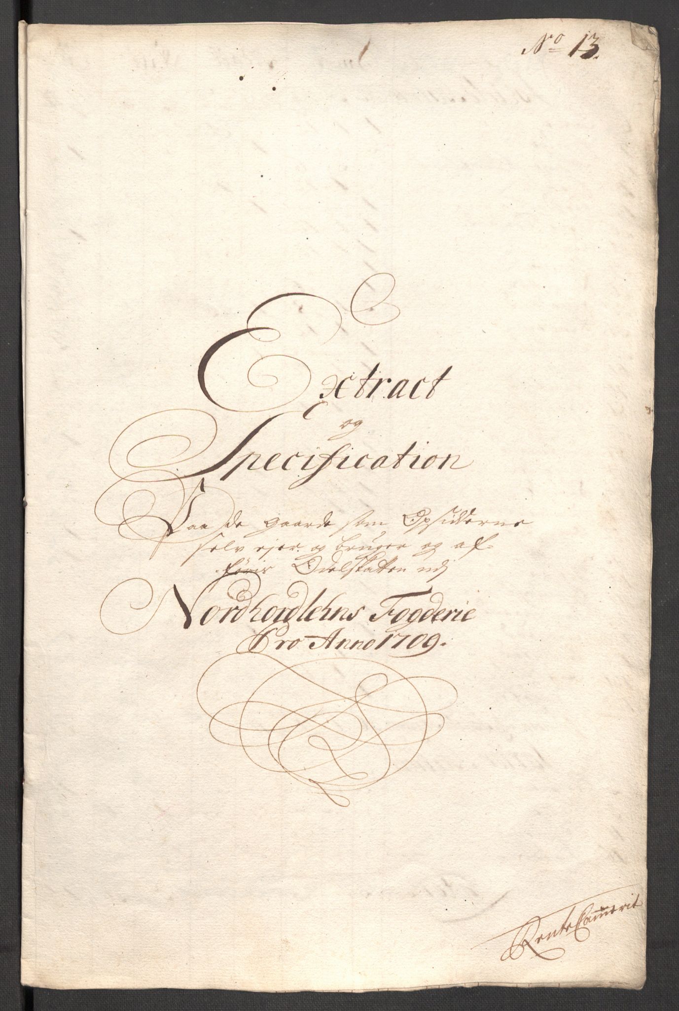 Rentekammeret inntil 1814, Reviderte regnskaper, Fogderegnskap, AV/RA-EA-4092/R51/L3190: Fogderegnskap Nordhordland og Voss, 1709, s. 215