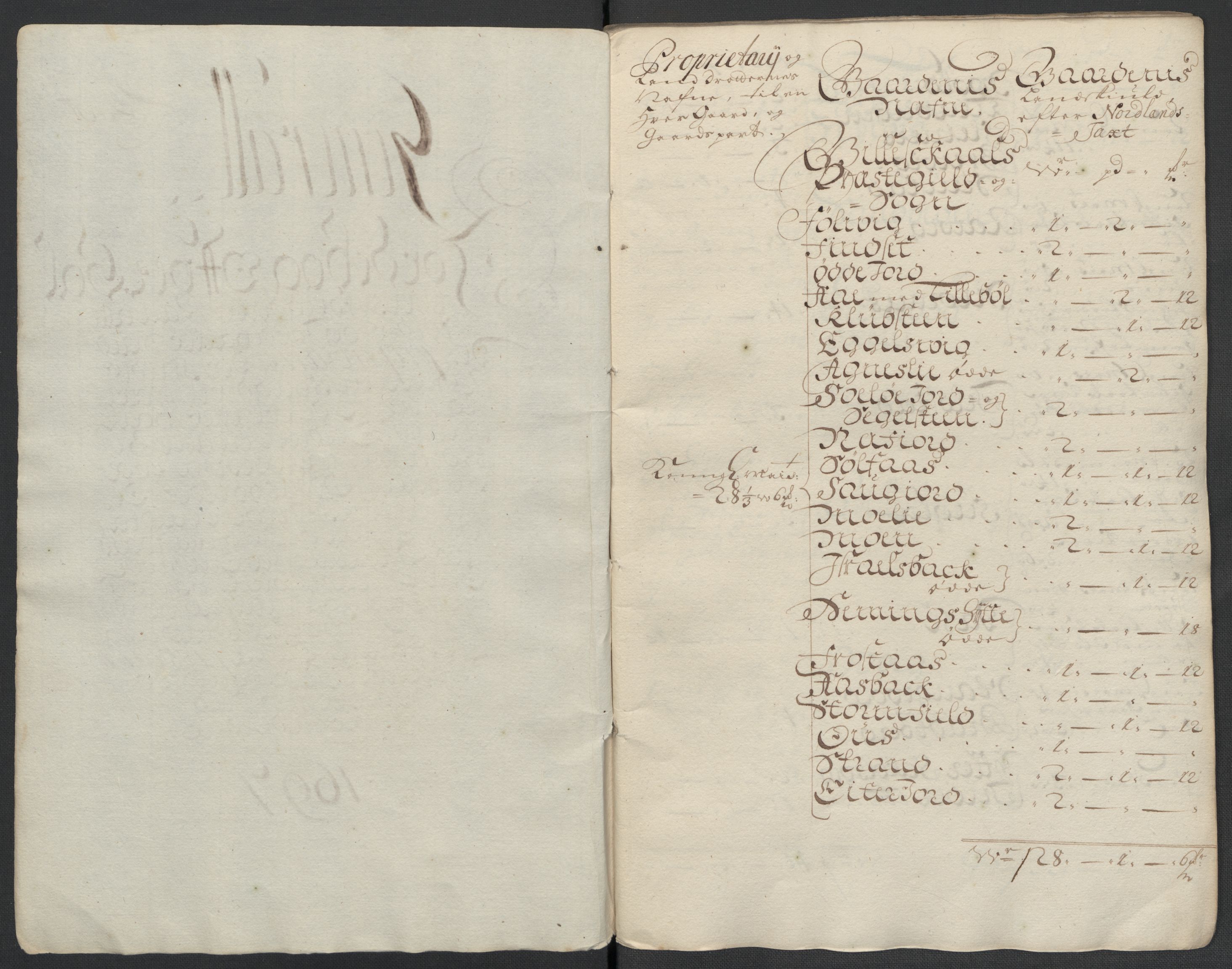 Rentekammeret inntil 1814, Reviderte regnskaper, Fogderegnskap, RA/EA-4092/R66/L4579: Fogderegnskap Salten, 1697-1700, s. 19