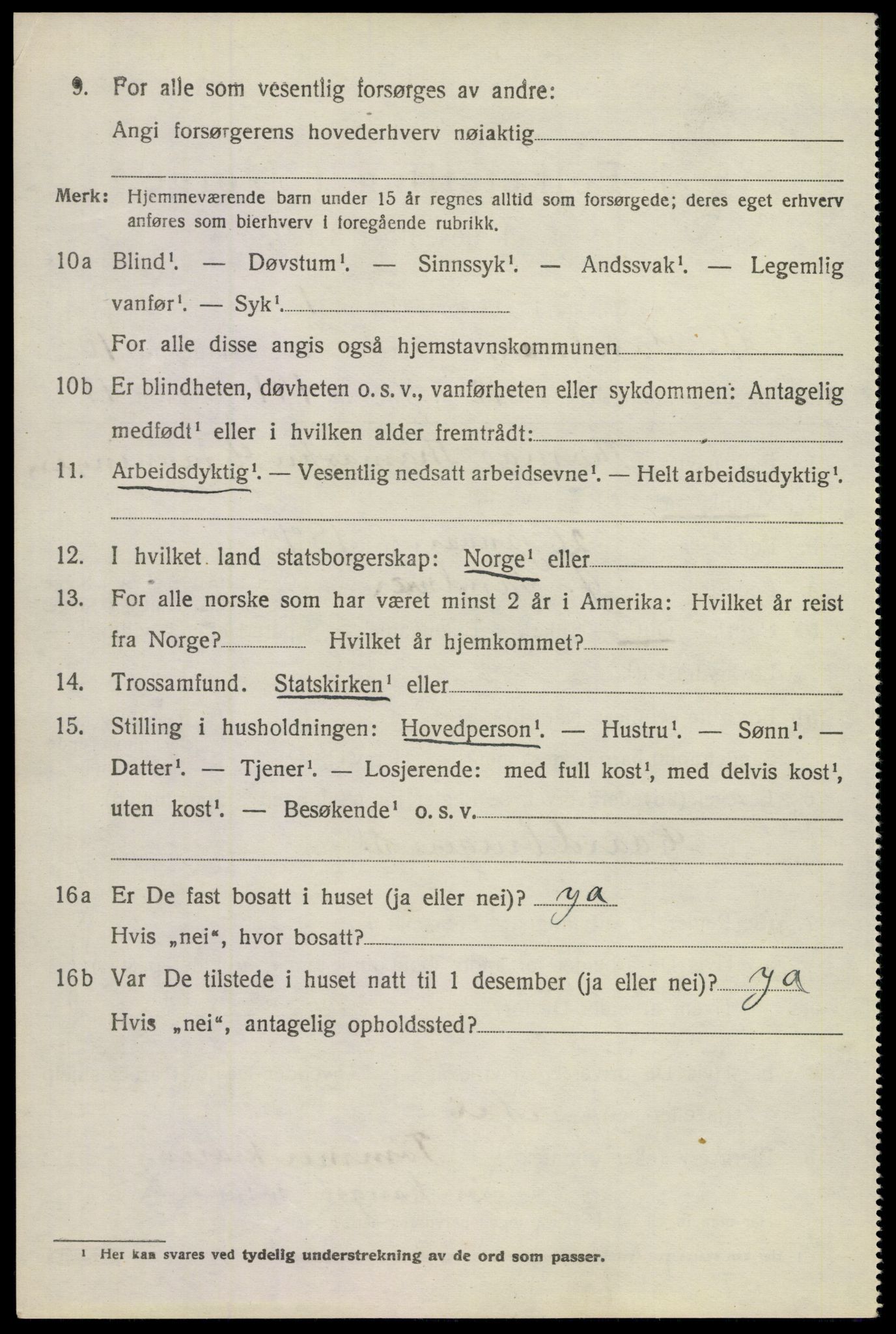 SAKO, Folketelling 1920 for 0630 Øvre Sandsvær herred, 1920, s. 5703