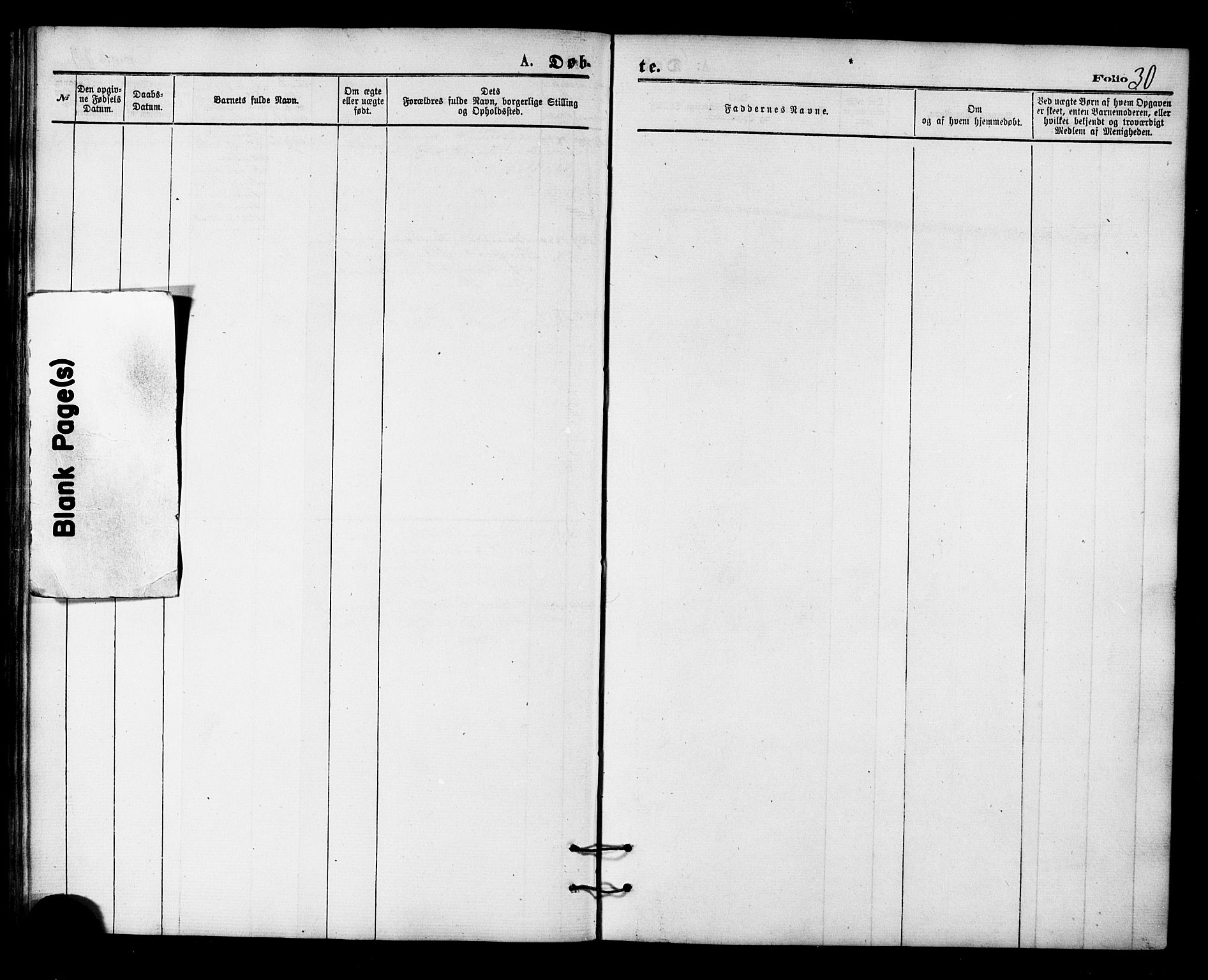 Sand/Bjarkøy sokneprestkontor, AV/SATØ-S-0811/I/Ia/Iaa/L0002kirke: Ministerialbok nr. 2, 1870-1878, s. 30