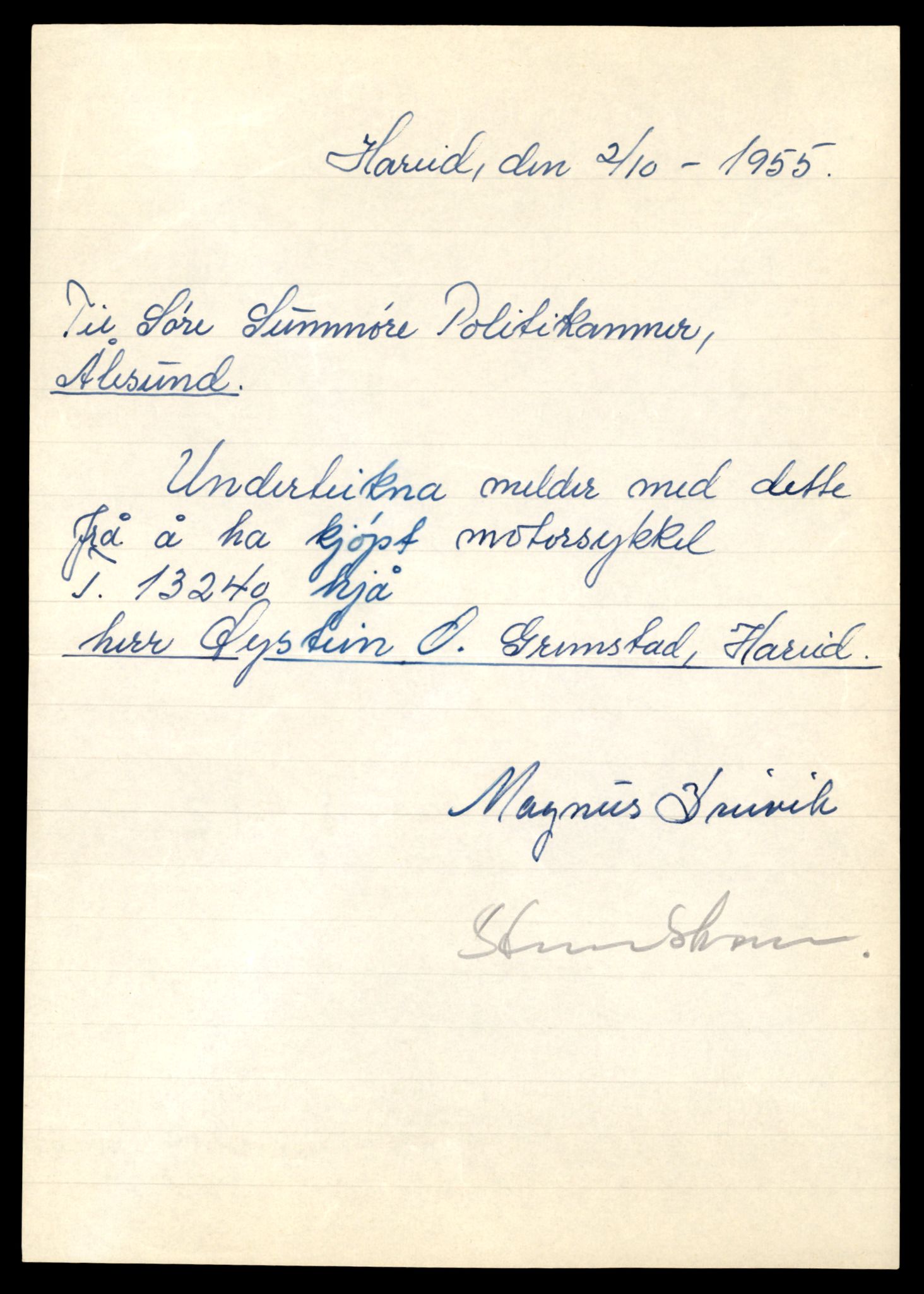 Møre og Romsdal vegkontor - Ålesund trafikkstasjon, AV/SAT-A-4099/F/Fe/L0038: Registreringskort for kjøretøy T 13180 - T 13360, 1927-1998, s. 1029