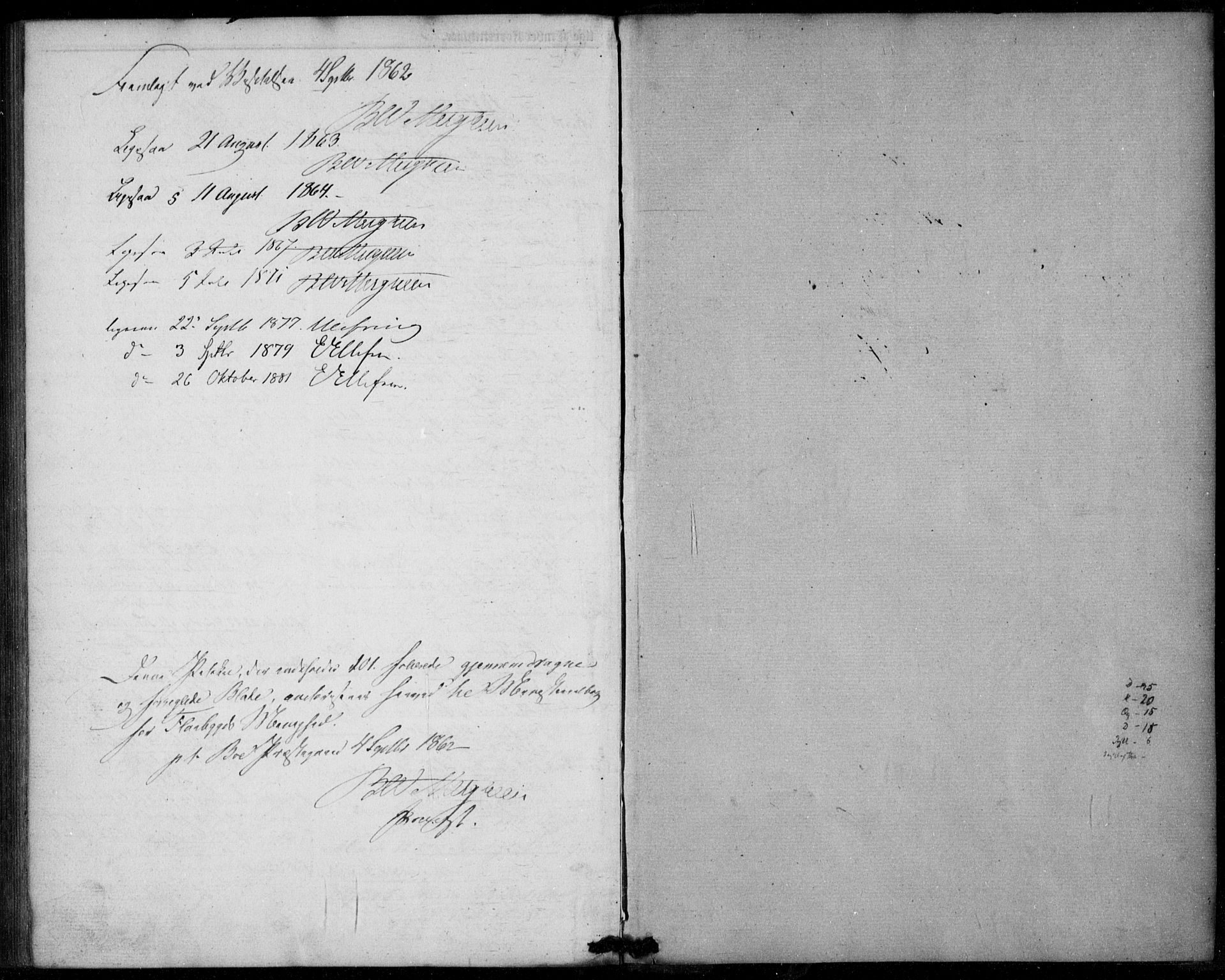Lunde kirkebøker, SAKO/A-282/F/Fb/L0002: Ministerialbok nr. II 2, 1861-1881