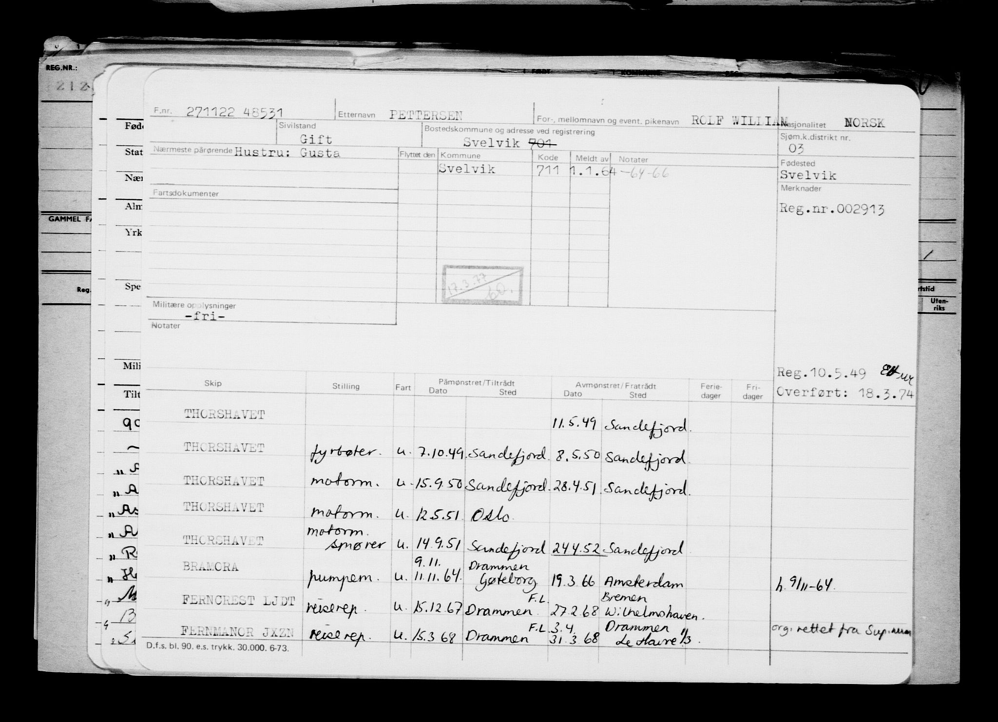 Direktoratet for sjømenn, AV/RA-S-3545/G/Gb/L0212: Hovedkort, 1922, s. 571