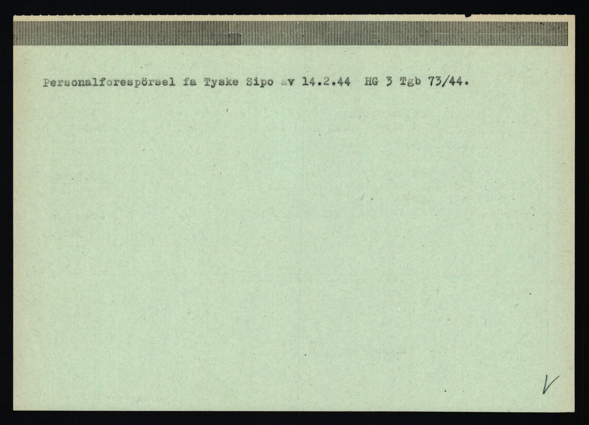 Statspolitiet - Hovedkontoret / Osloavdelingen, AV/RA-S-1329/C/Ca/L0006: Hanche - Hokstvedt, 1943-1945, s. 4496