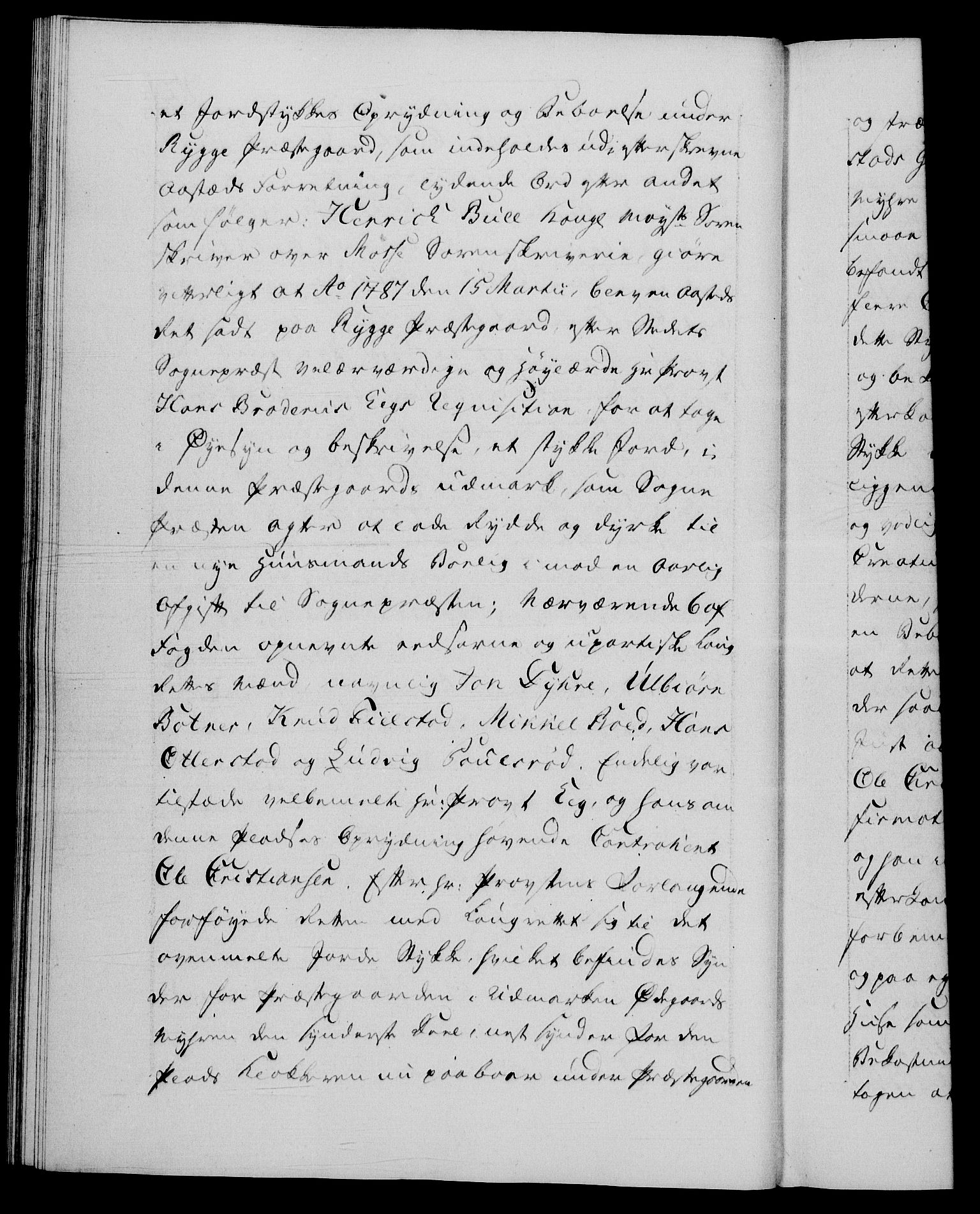 Danske Kanselli 1572-1799, AV/RA-EA-3023/F/Fc/Fca/Fcaa/L0050: Norske registre, 1784-1785, s. 721b