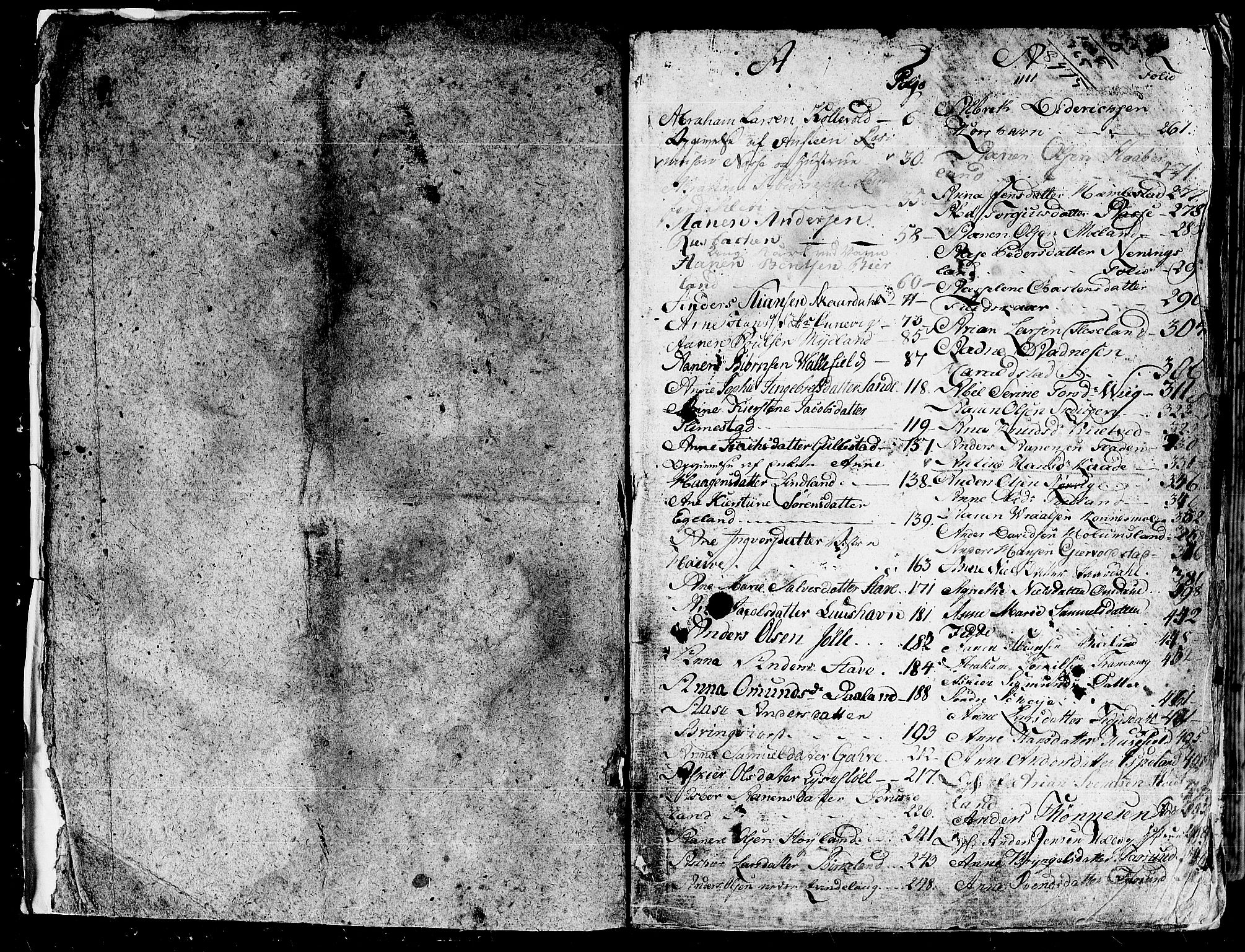 Lister sorenskriveri, AV/SAK-1221-0003/H/Hc/L0048: Skifteprotokoll nr 37a med register, 1799-1805