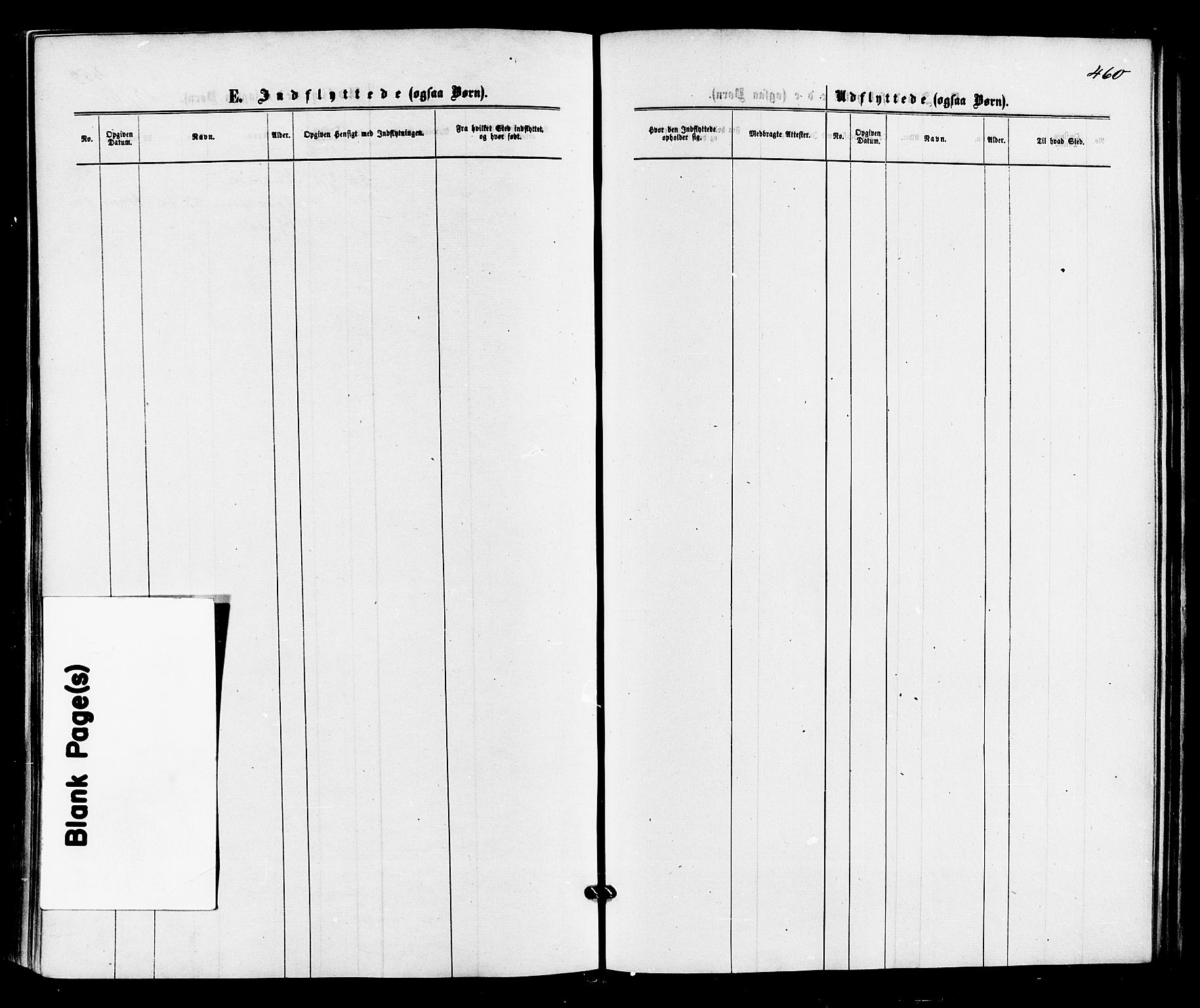 Sigdal kirkebøker, AV/SAKO-A-245/F/Fa/L0010: Ministerialbok nr. I 10 /1, 1872-1878, s. 460