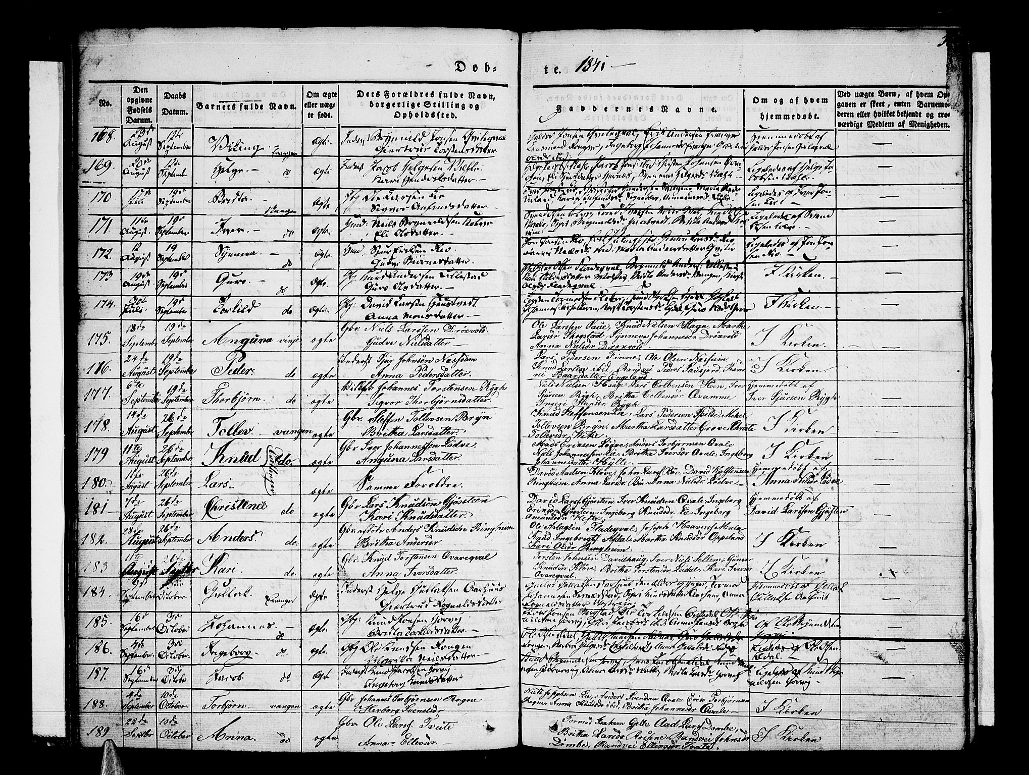 Voss sokneprestembete, AV/SAB-A-79001/H/Haa: Ministerialbok nr. A 13, 1836-1851, s. 56