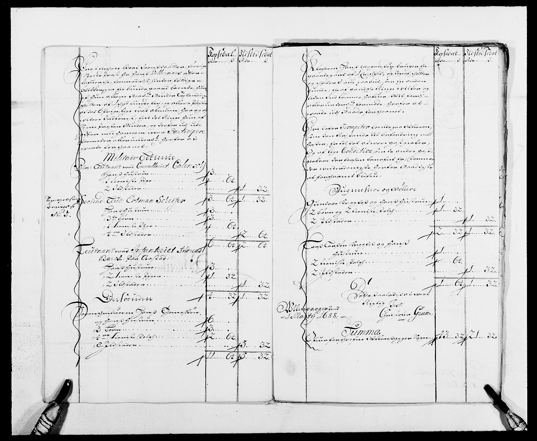 Rentekammeret inntil 1814, Reviderte regnskaper, Fogderegnskap, AV/RA-EA-4092/R12/L0700: Fogderegnskap Øvre Romerike, 1687-1688, s. 411