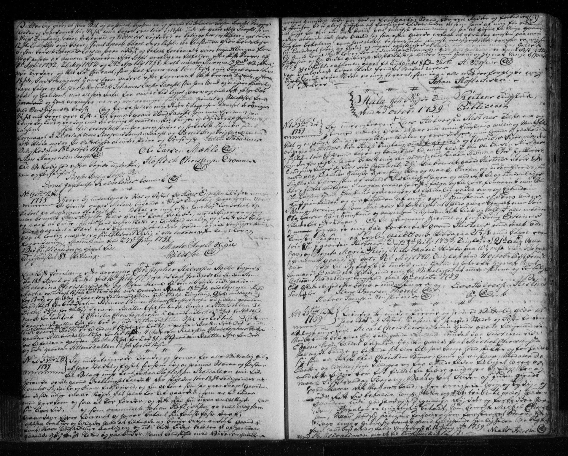 Nordmøre sorenskriveri, SAT/A-4132/1/2/2Ca/L0005: Pantebok nr. 2, 1751-1765, s. 159