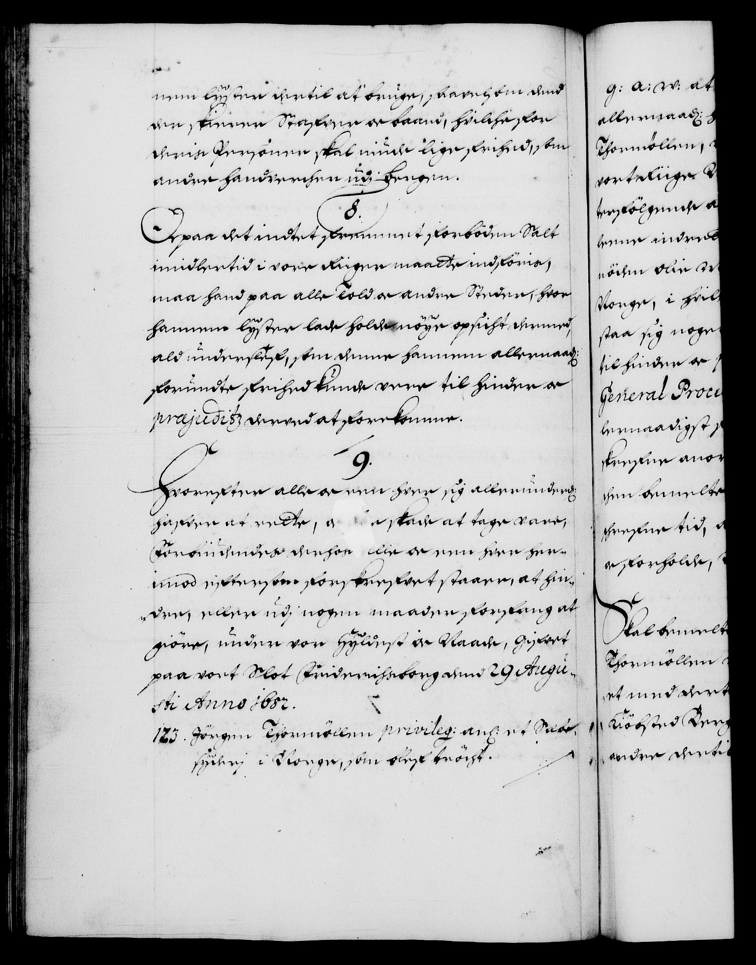 Danske Kanselli 1572-1799, AV/RA-EA-3023/F/Fc/Fca/Fcaa/L0013: Norske registre (mikrofilm), 1681-1684, s. 233b