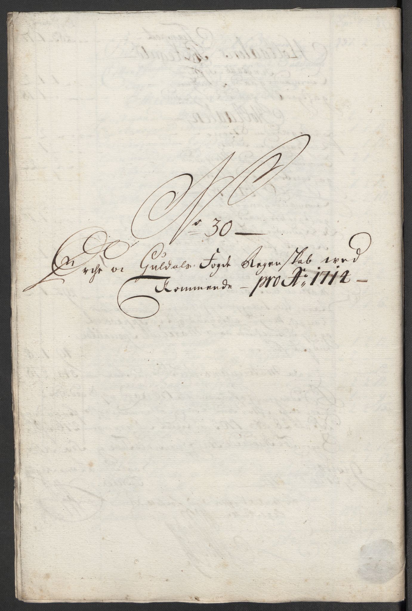 Rentekammeret inntil 1814, Reviderte regnskaper, Fogderegnskap, AV/RA-EA-4092/R60/L3965: Fogderegnskap Orkdal og Gauldal, 1714, s. 286