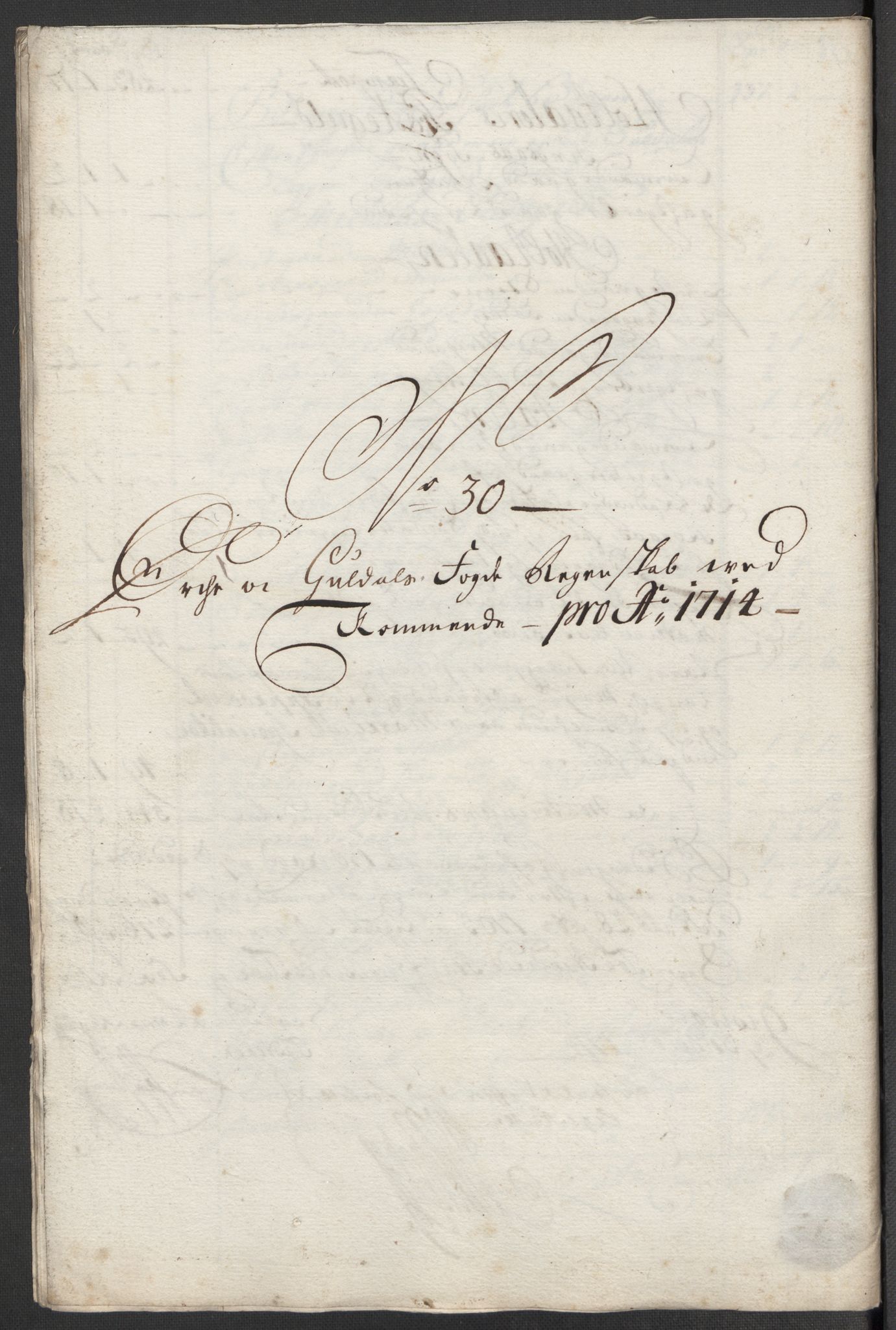 Rentekammeret inntil 1814, Reviderte regnskaper, Fogderegnskap, RA/EA-4092/R60/L3965: Fogderegnskap Orkdal og Gauldal, 1714, s. 286