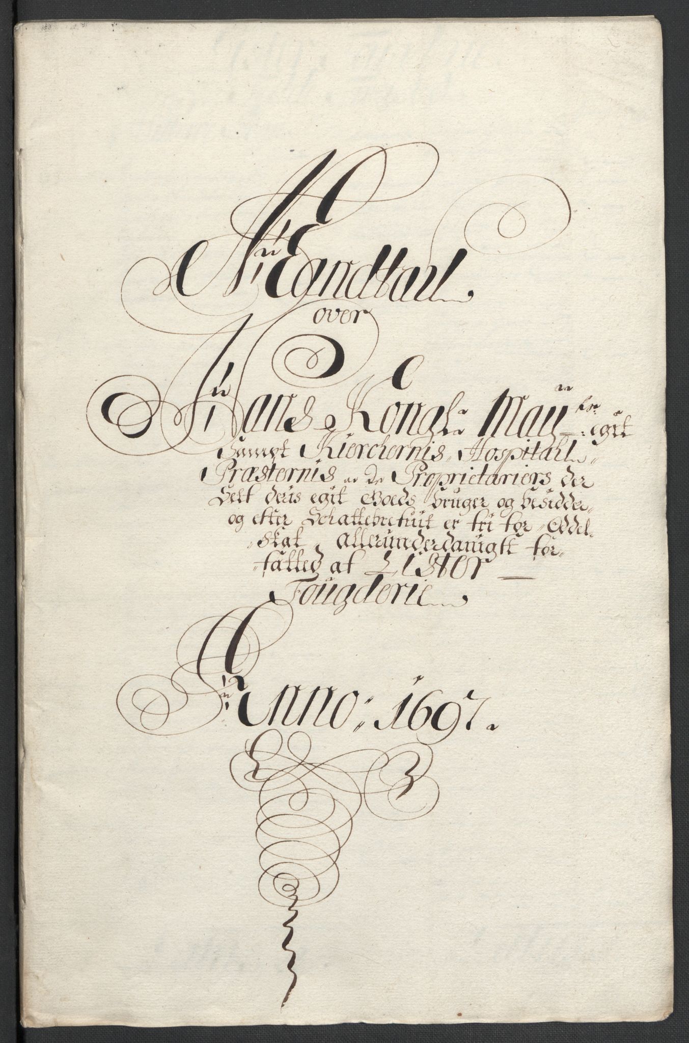 Rentekammeret inntil 1814, Reviderte regnskaper, Fogderegnskap, RA/EA-4092/R43/L2546: Fogderegnskap Lista og Mandal, 1696-1697, s. 236