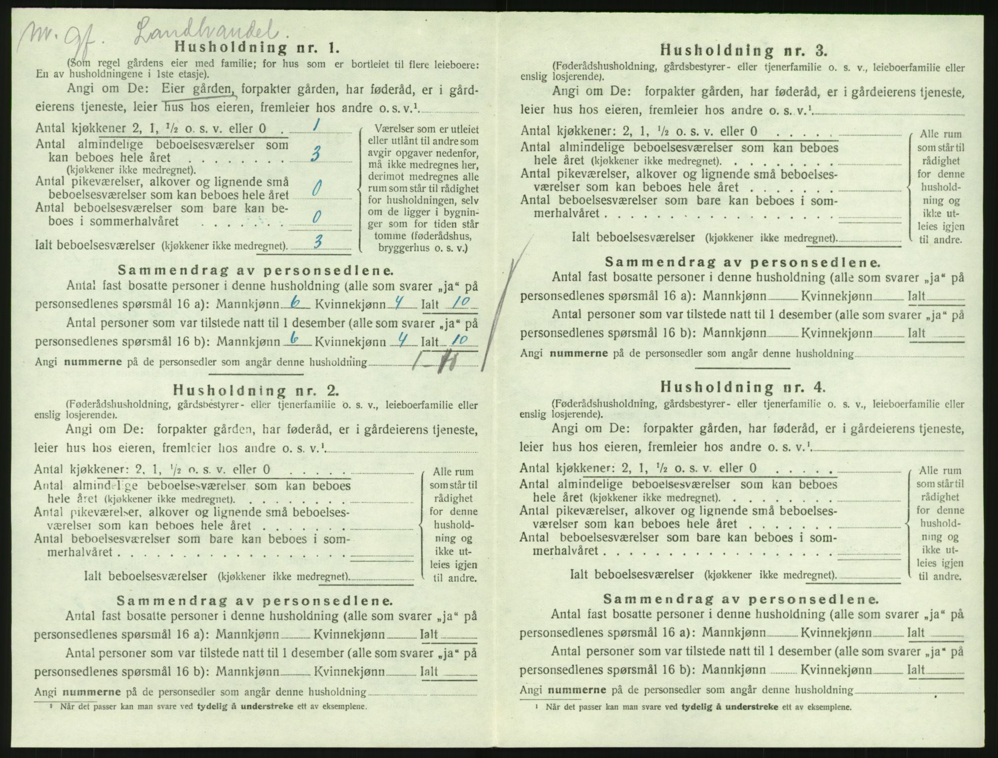 SAKO, Folketelling 1920 for 0727 Hedrum herred, 1920, s. 1226
