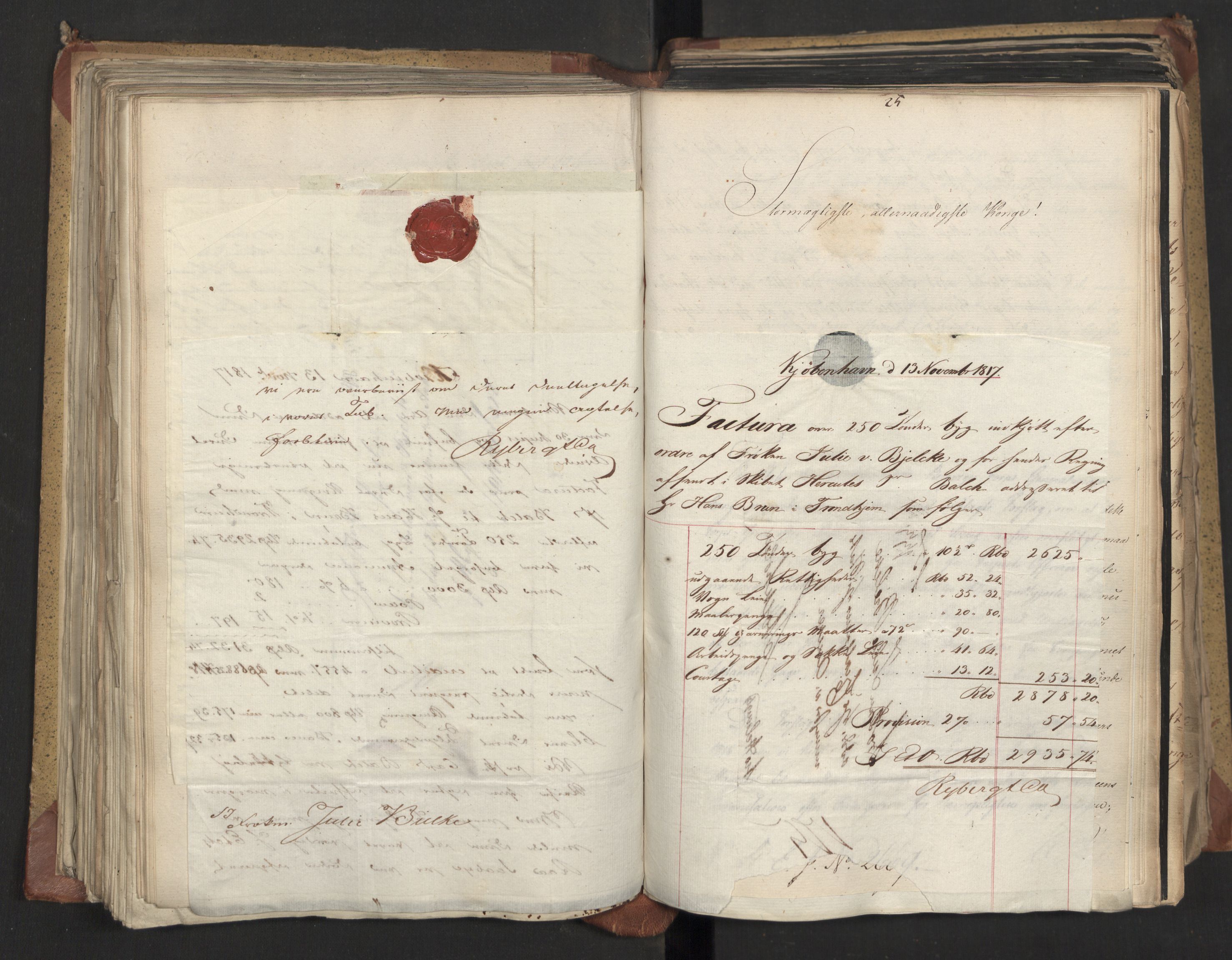 Statsrådsavdelingen i Stockholm, AV/RA-S-1003/D/Da/L0012: Regjeringsinnstillinger nr. 2587-2760, 1818, s. 275