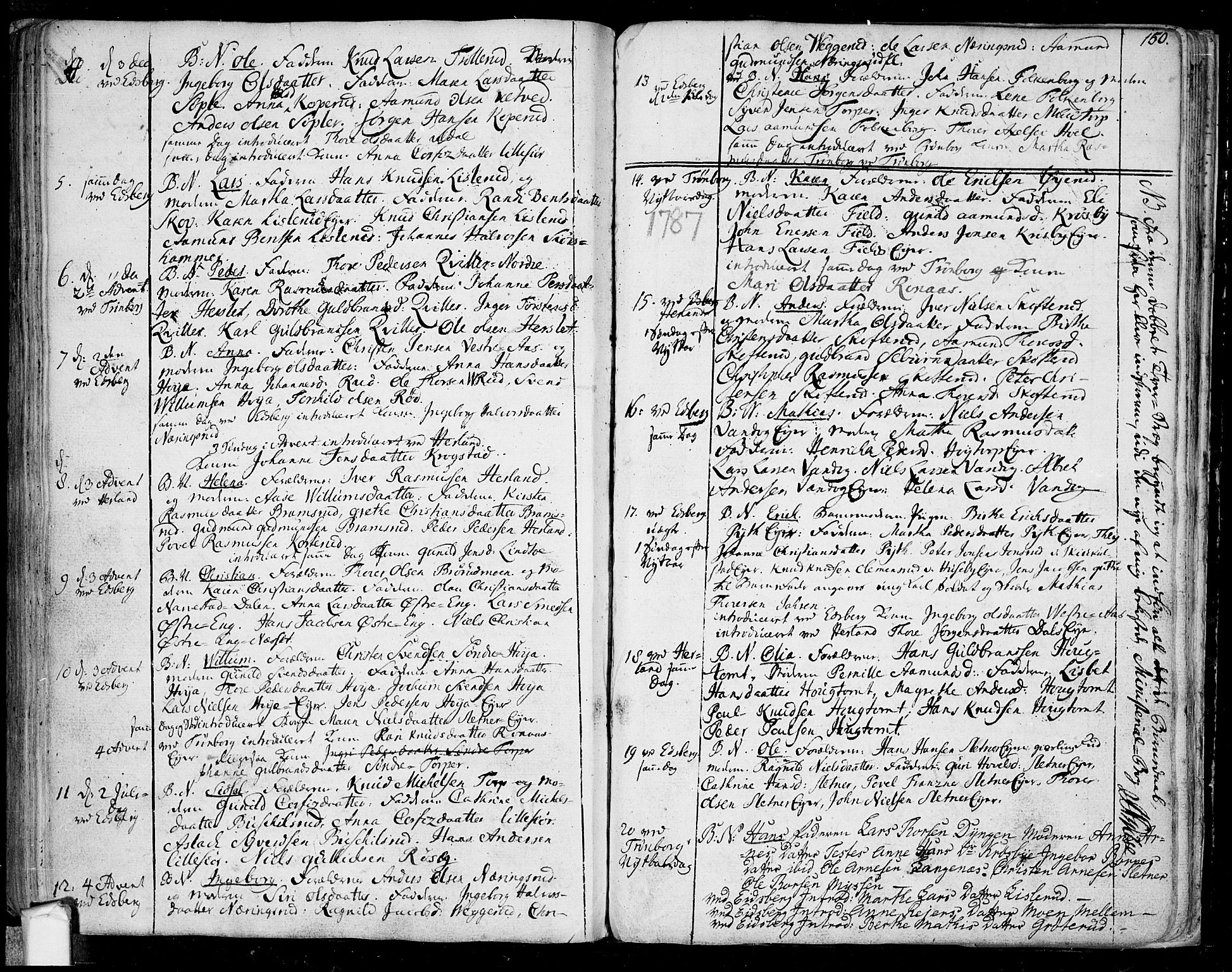 Eidsberg prestekontor Kirkebøker, AV/SAO-A-10905/F/Fa/L0004: Ministerialbok nr. I 4, 1759-1788, s. 150