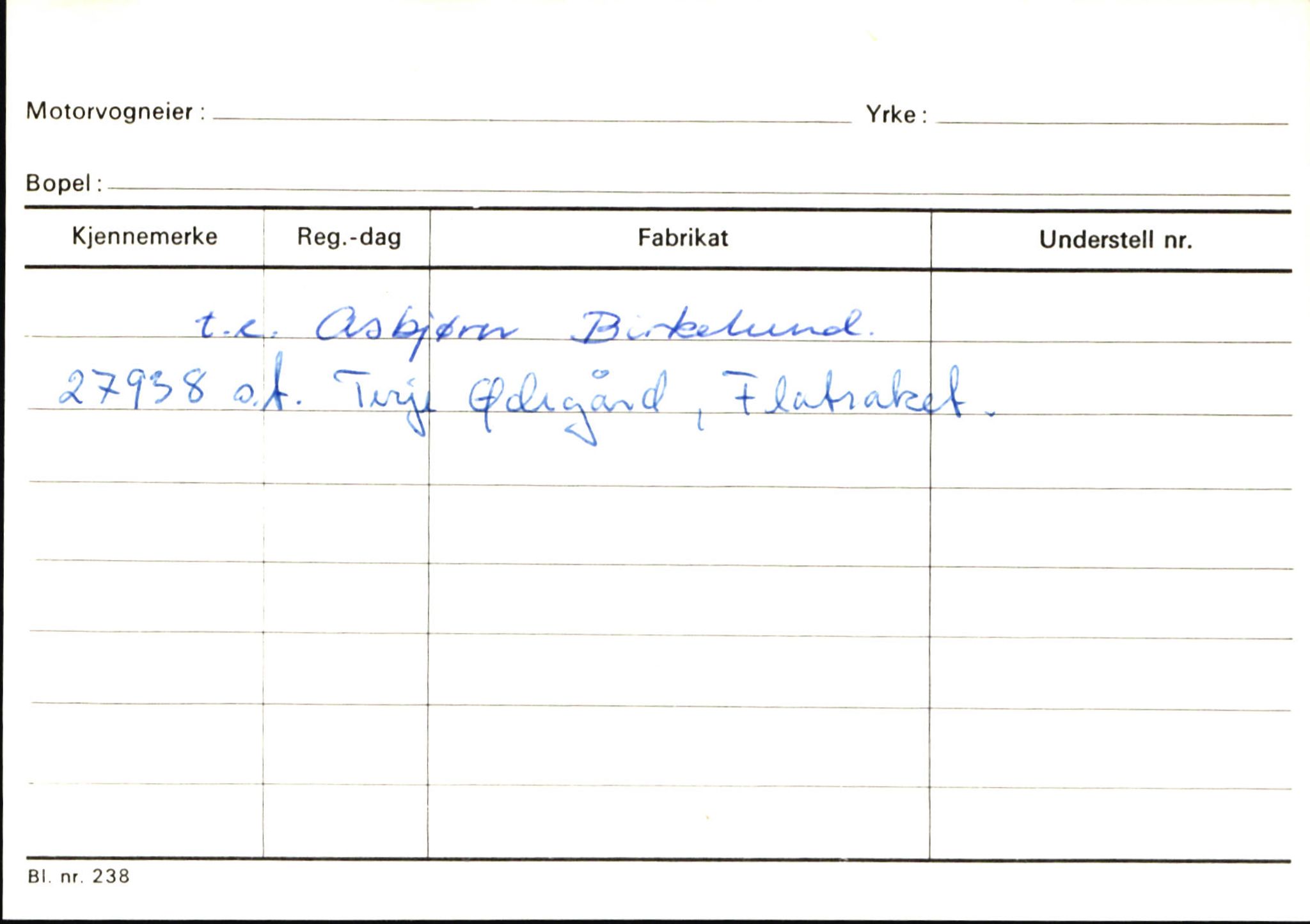 Statens vegvesen, Sogn og Fjordane vegkontor, AV/SAB-A-5301/4/F/L0145: Registerkort Vågsøy S-Å. Årdal I-P, 1945-1975, s. 581