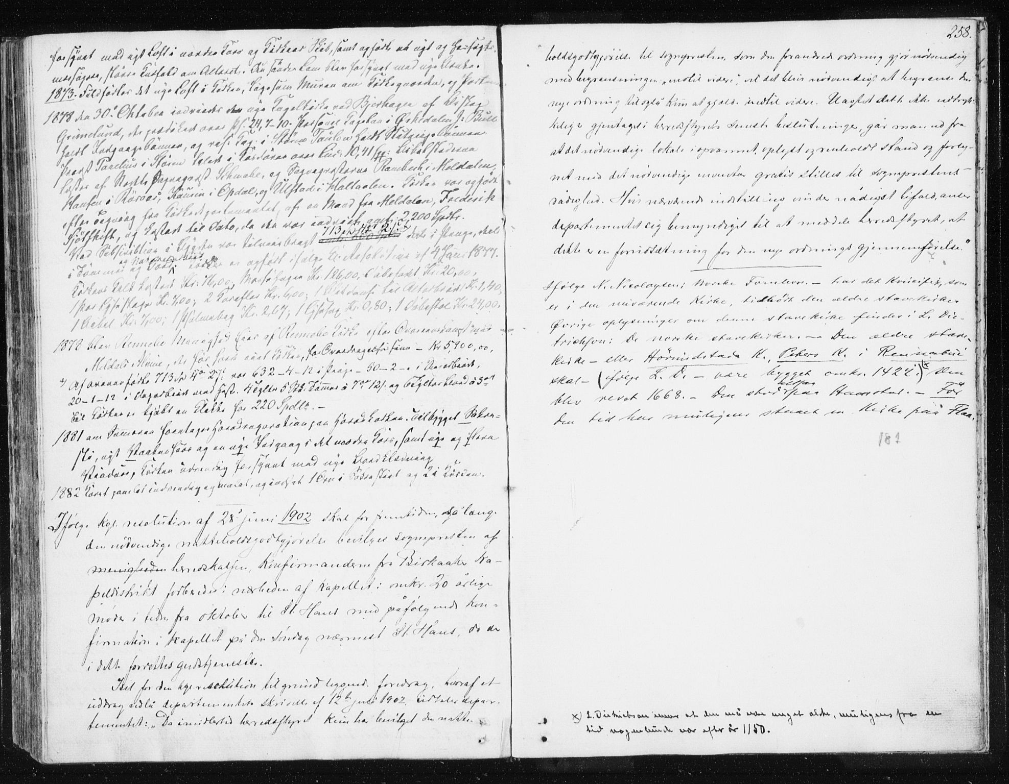 Ministerialprotokoller, klokkerbøker og fødselsregistre - Sør-Trøndelag, AV/SAT-A-1456/674/L0869: Ministerialbok nr. 674A01, 1829-1860, s. 258