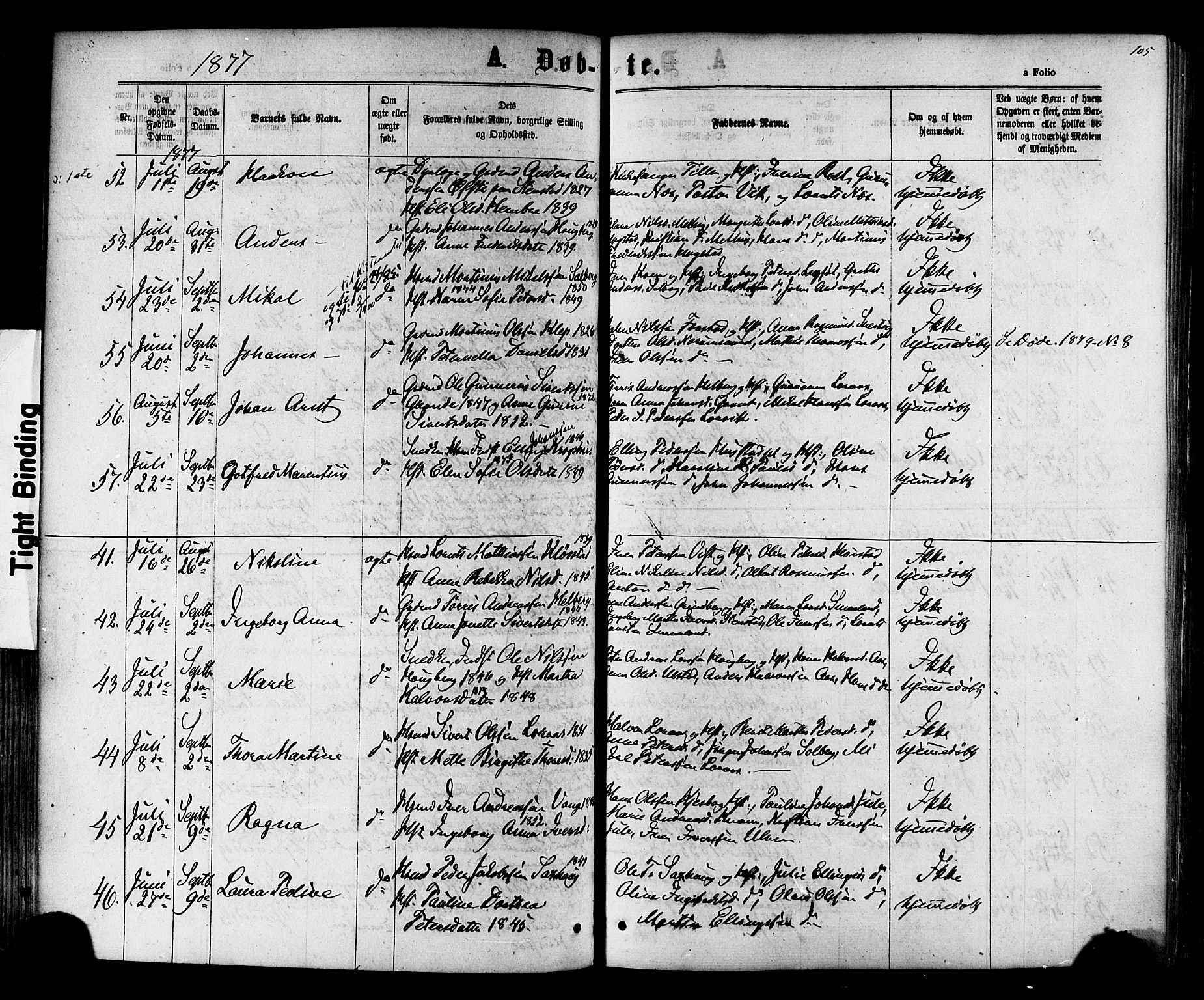 Ministerialprotokoller, klokkerbøker og fødselsregistre - Nord-Trøndelag, AV/SAT-A-1458/730/L0284: Ministerialbok nr. 730A09, 1866-1878, s. 105