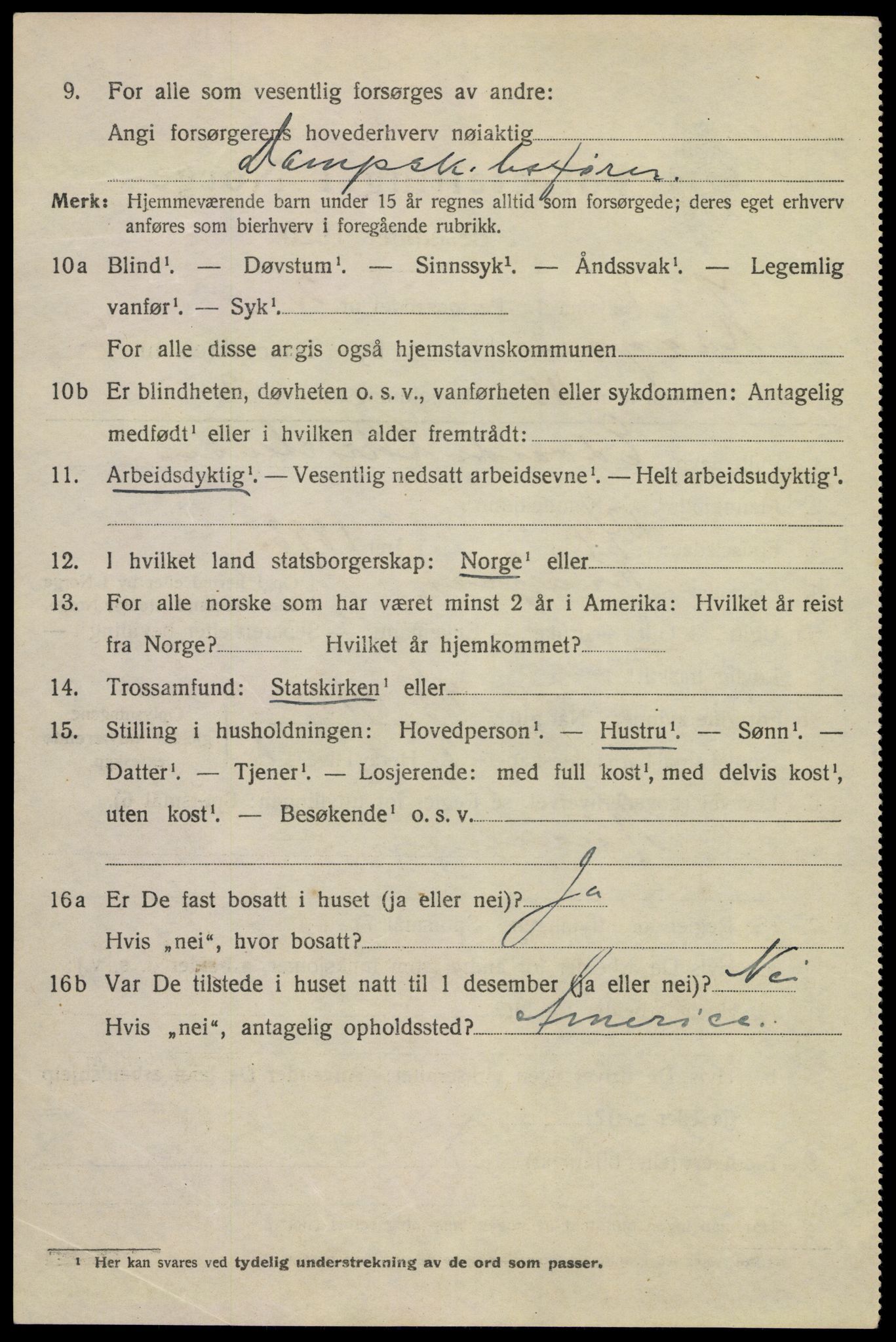 SAKO, Folketelling 1920 for 0801 Kragerø kjøpstad, 1920, s. 11052