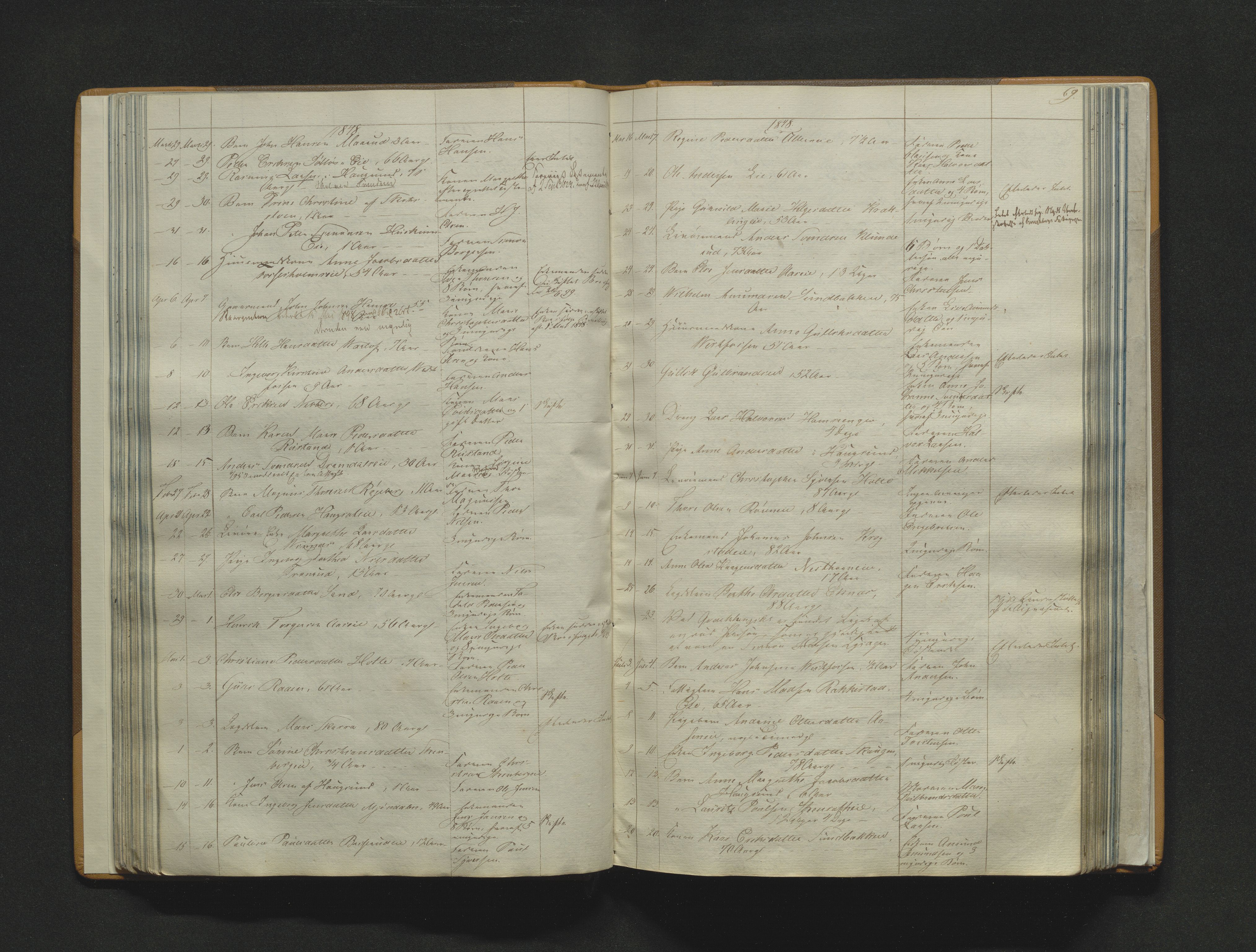 Eiker, Modum og Sigdal sorenskriveri, AV/SAKO-A-123/H/Ha/Haa/L0001: Dødsfallsprotokoll, 1826-1850, s. 69