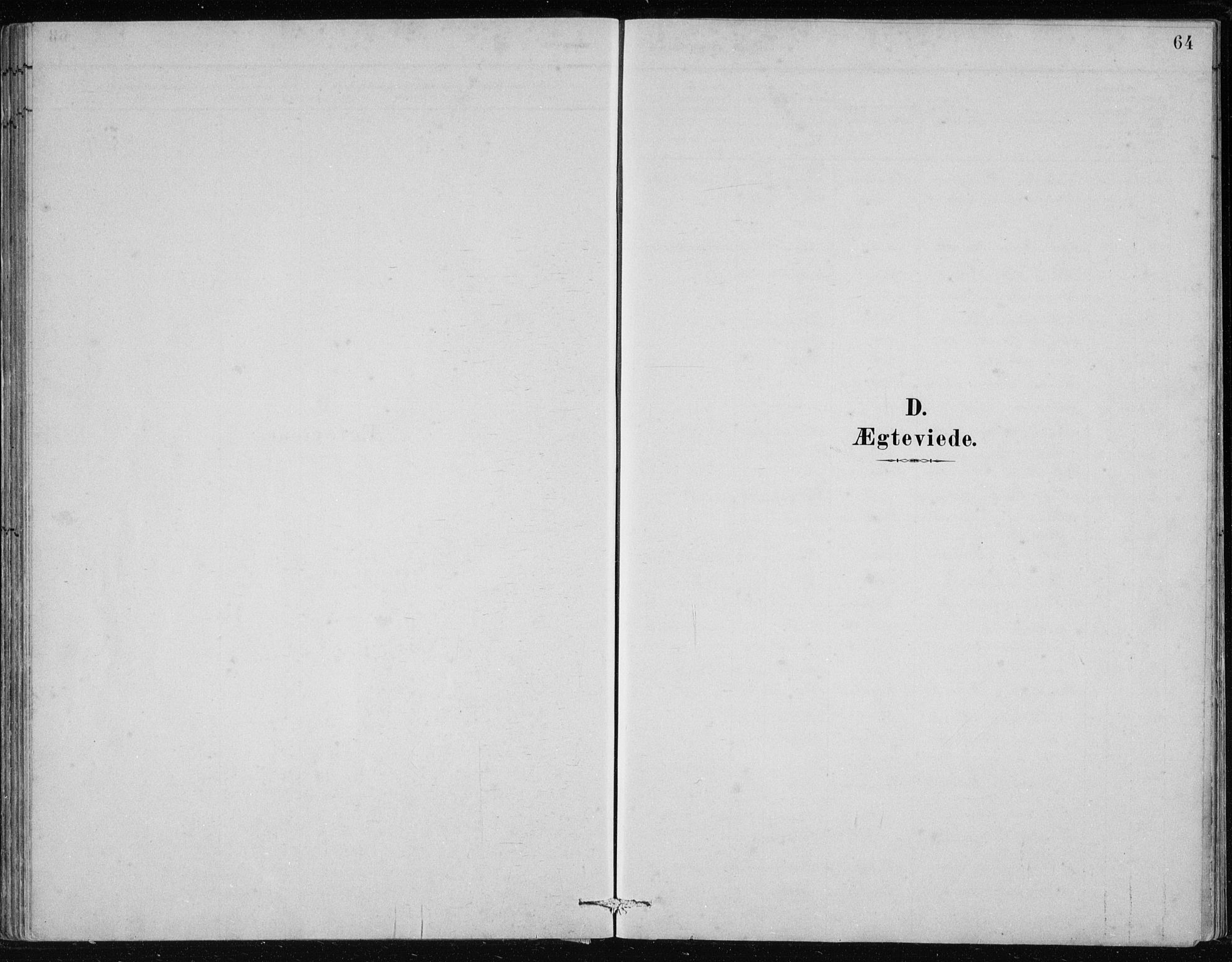 Manger sokneprestembete, AV/SAB-A-76801/H/Hab: Klokkerbok nr. B 2, 1882-1890, s. 64