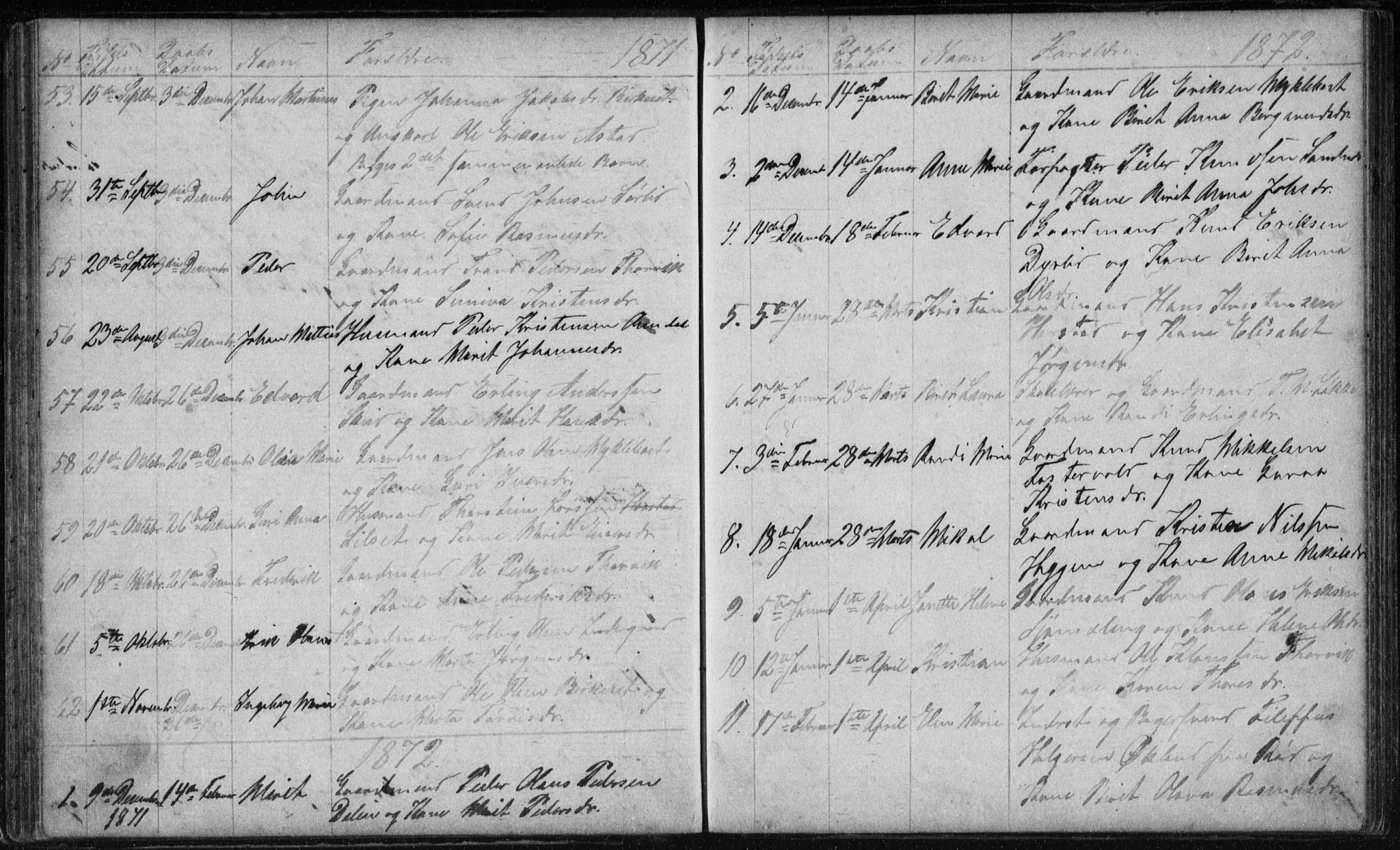 Ministerialprotokoller, klokkerbøker og fødselsregistre - Møre og Romsdal, AV/SAT-A-1454/584/L0968: Klokkerbok nr. 584C01, 1862-1877