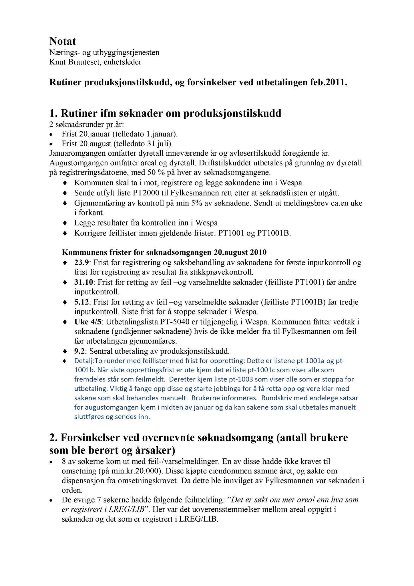 Klæbu Kommune, TRKO/KK/13-NMS/L004: Utvalg for næring, miljø og samferdsel, 2011, s. 240