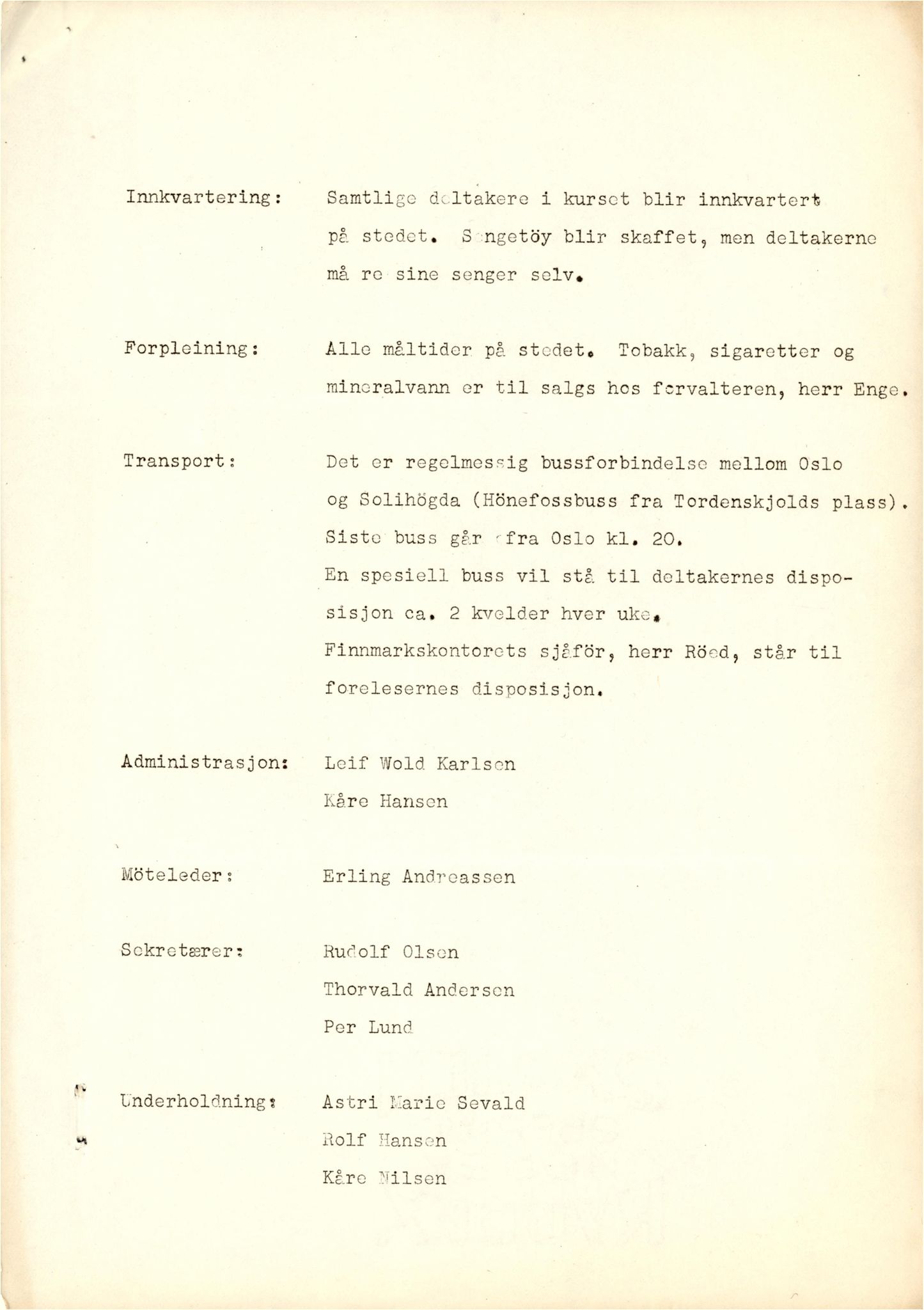 Finnmarkskontorets presse- og opplysningsarkiv , FMFB/A-1198/E/L0013/0002: 8. Velferd / Velferdskontoret