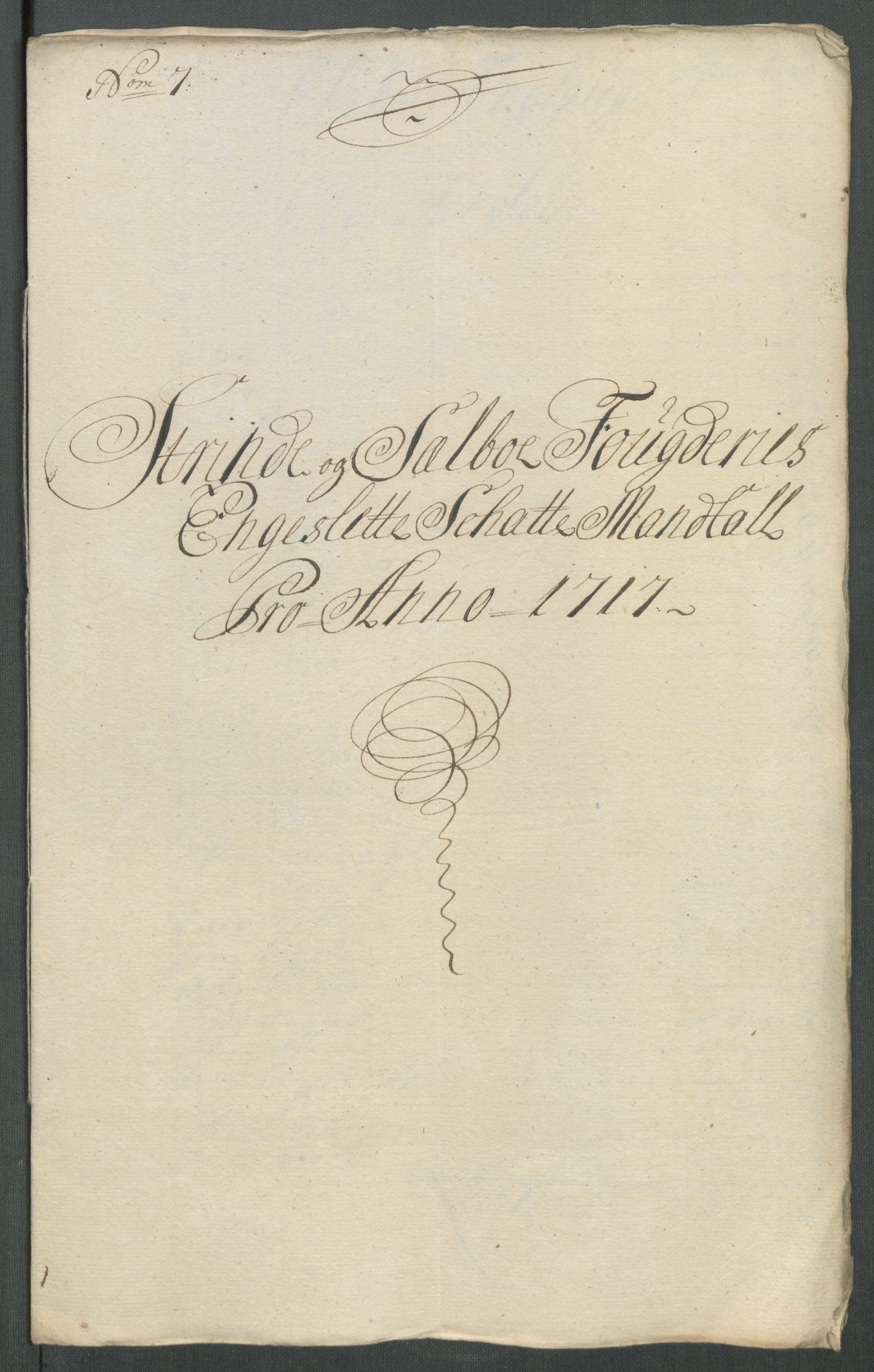 Rentekammeret inntil 1814, Reviderte regnskaper, Fogderegnskap, AV/RA-EA-4092/R61/L4116: Fogderegnskap Strinda og Selbu, 1717-1718, s. 102