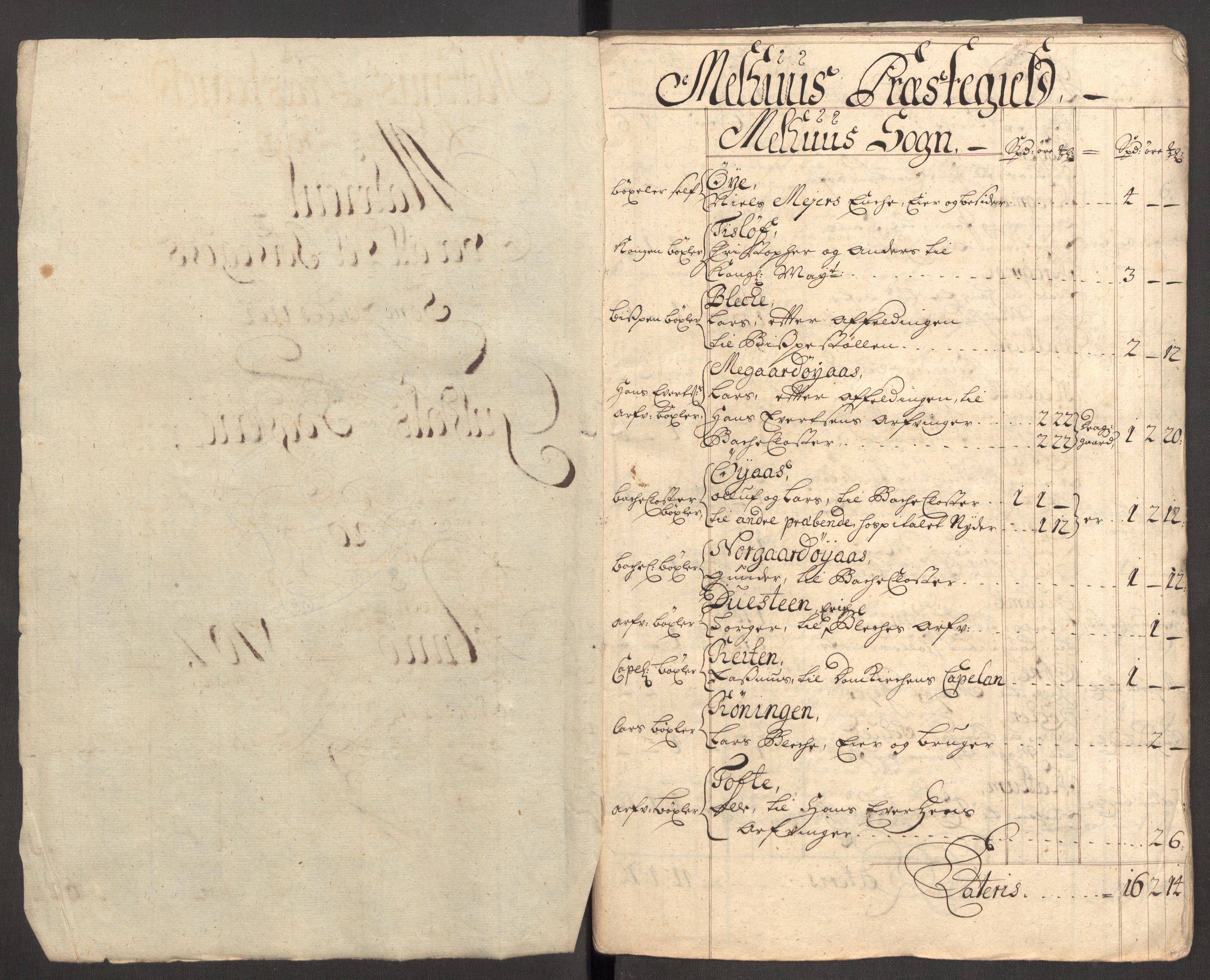 Rentekammeret inntil 1814, Reviderte regnskaper, Fogderegnskap, AV/RA-EA-4092/R60/L3957: Fogderegnskap Orkdal og Gauldal, 1707, s. 106