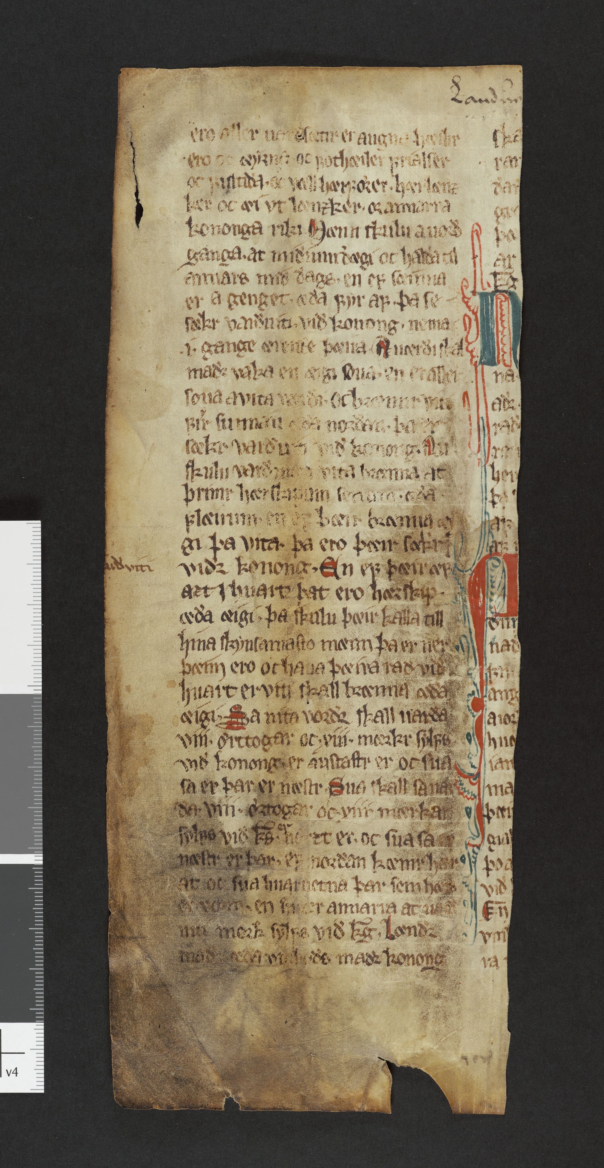 Riksarkivets diplomsamling, AV/RA-EA-5965/F26/L0002: Norrøne membranfragmenter bestand 2-9 (10), 1100-1536, s. 174