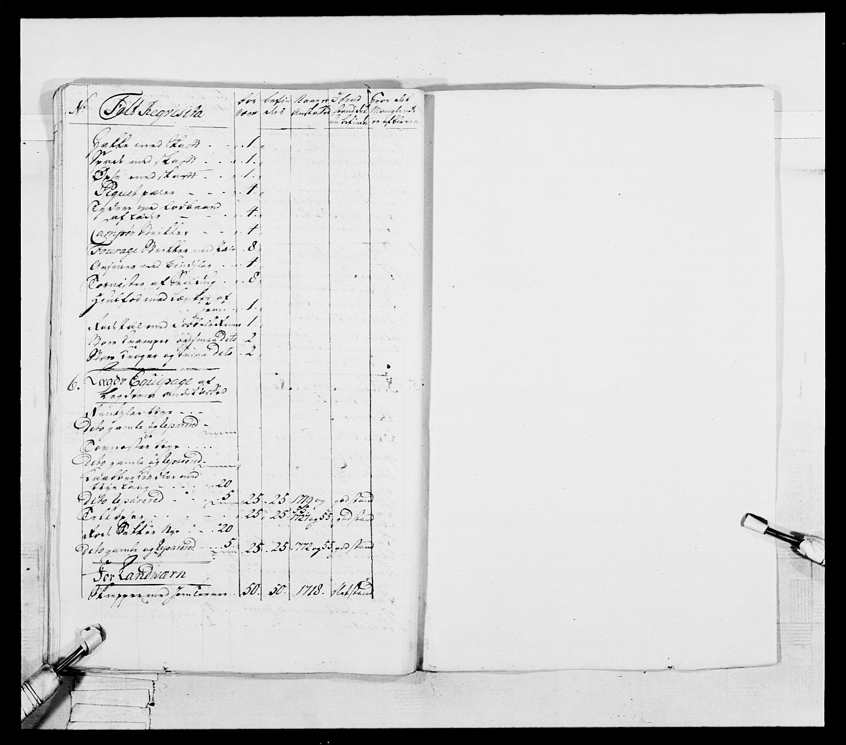 Generalitets- og kommissariatskollegiet, Det kongelige norske kommissariatskollegium, AV/RA-EA-5420/E/Eh/L0054: 2. Smålenske nasjonale infanteriregiment, 1769-1776, s. 345