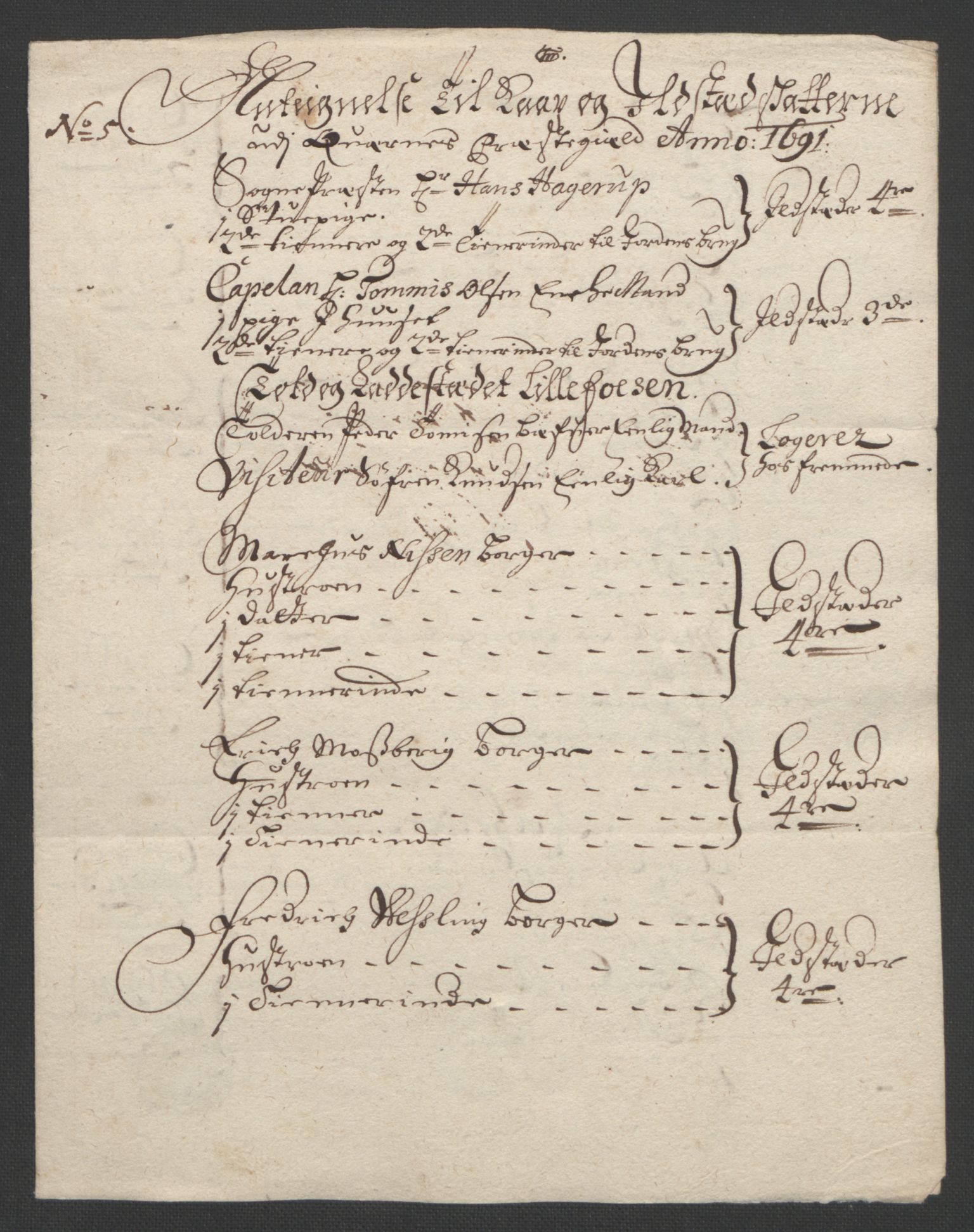 Rentekammeret inntil 1814, Reviderte regnskaper, Fogderegnskap, AV/RA-EA-4092/R56/L3734: Fogderegnskap Nordmøre, 1690-1691, s. 351