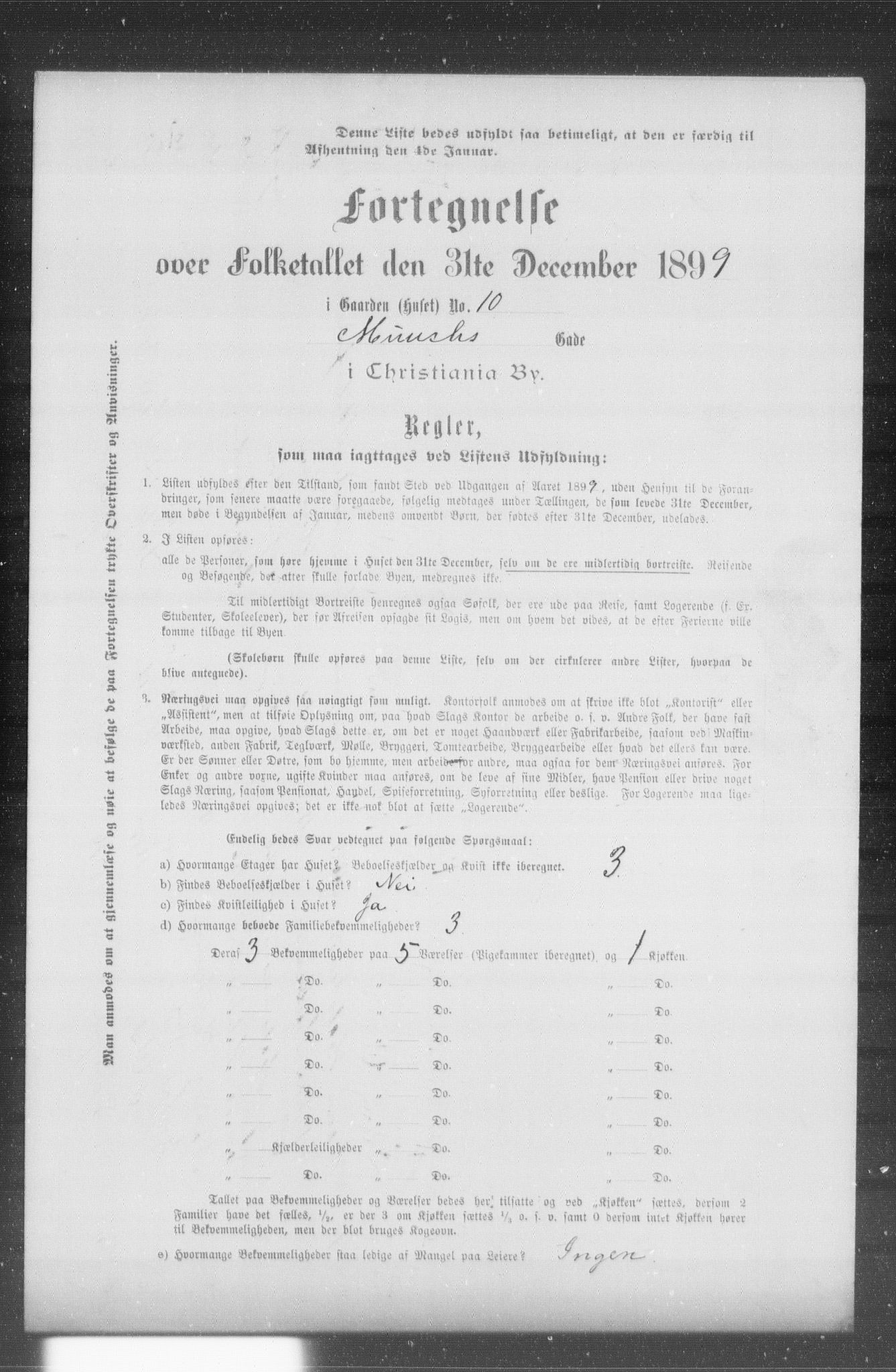 OBA, Kommunal folketelling 31.12.1899 for Kristiania kjøpstad, 1899, s. 8653