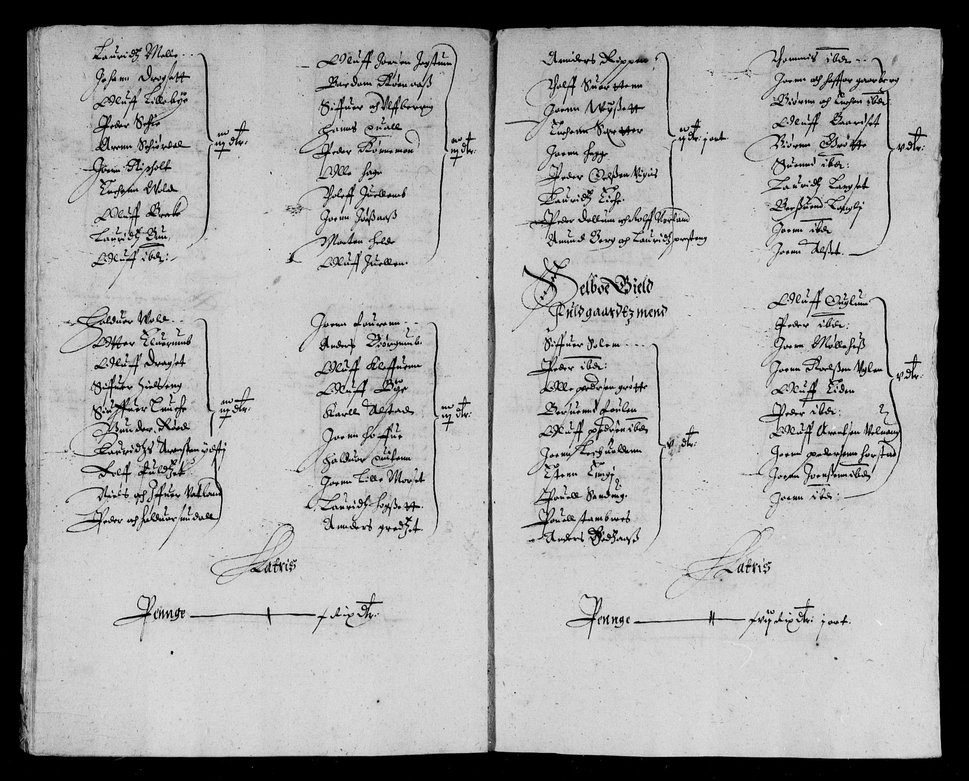 Rentekammeret inntil 1814, Reviderte regnskaper, Lensregnskaper, AV/RA-EA-5023/R/Rb/Rbw/L0079: Trondheim len, 1643-1644