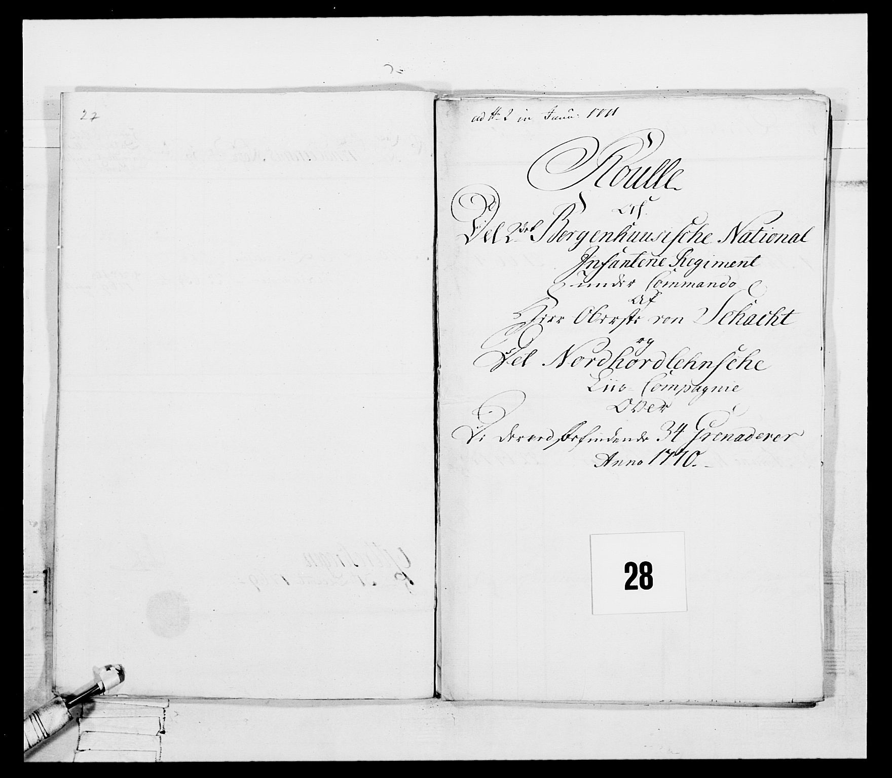 Generalitets- og kommissariatskollegiet, Det kongelige norske kommissariatskollegium, AV/RA-EA-5420/E/Eh/L0092: 2. Bergenhusiske nasjonale infanteriregiment, 1769-1771, s. 359