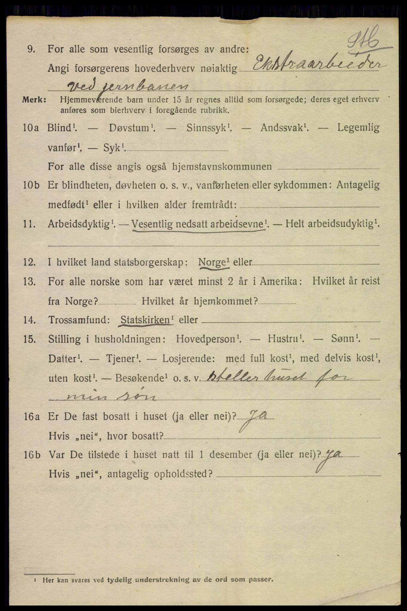 SAH, Folketelling 1920 for 0401 Hamar kjøpstad, 1920, s. 4948