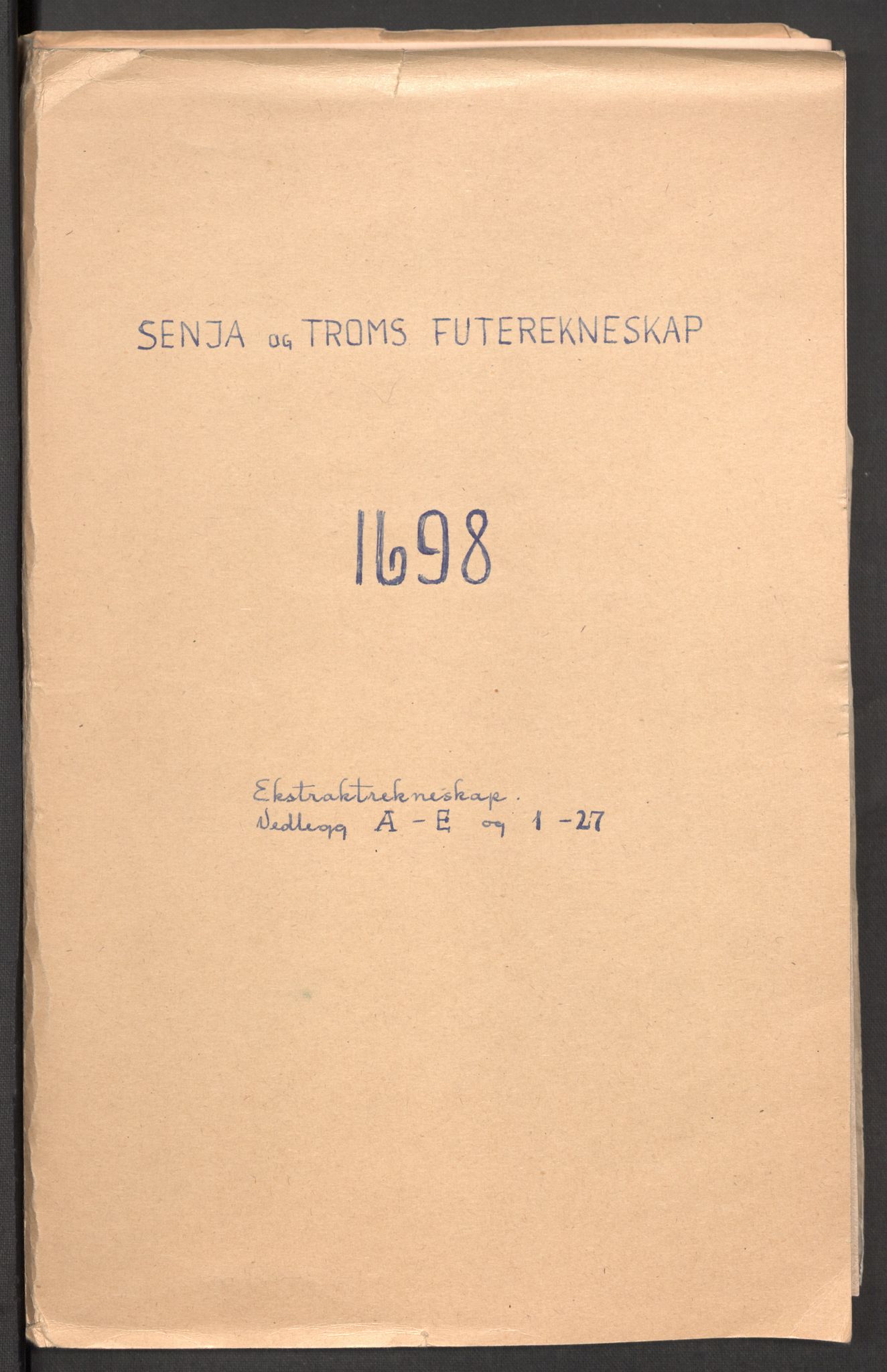 Rentekammeret inntil 1814, Reviderte regnskaper, Fogderegnskap, AV/RA-EA-4092/R68/L4754: Fogderegnskap Senja og Troms, 1697-1699, s. 132