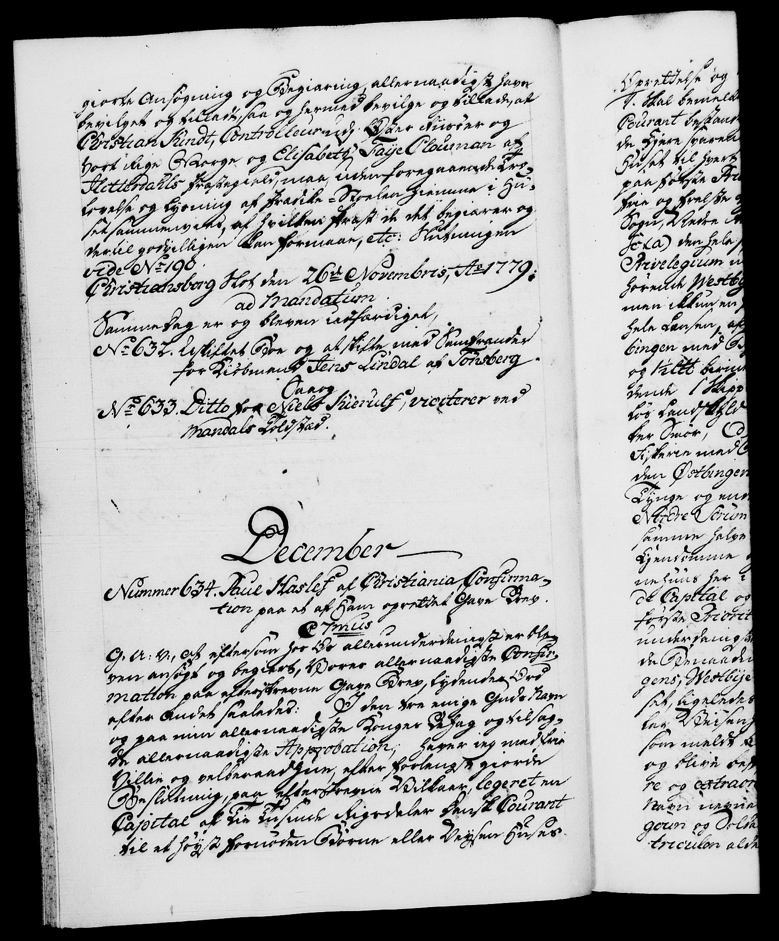 Danske Kanselli 1572-1799, RA/EA-3023/F/Fc/Fca/Fcaa/L0048: Norske registre, 1779-1781, s. 202b
