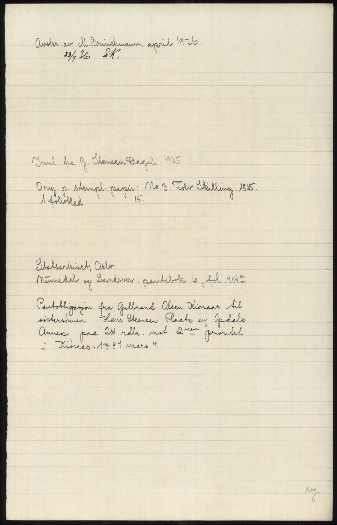 Samlinger til kildeutgivelse, Diplomavskriftsamlingen, AV/RA-EA-4053/H/Ha, s. 837